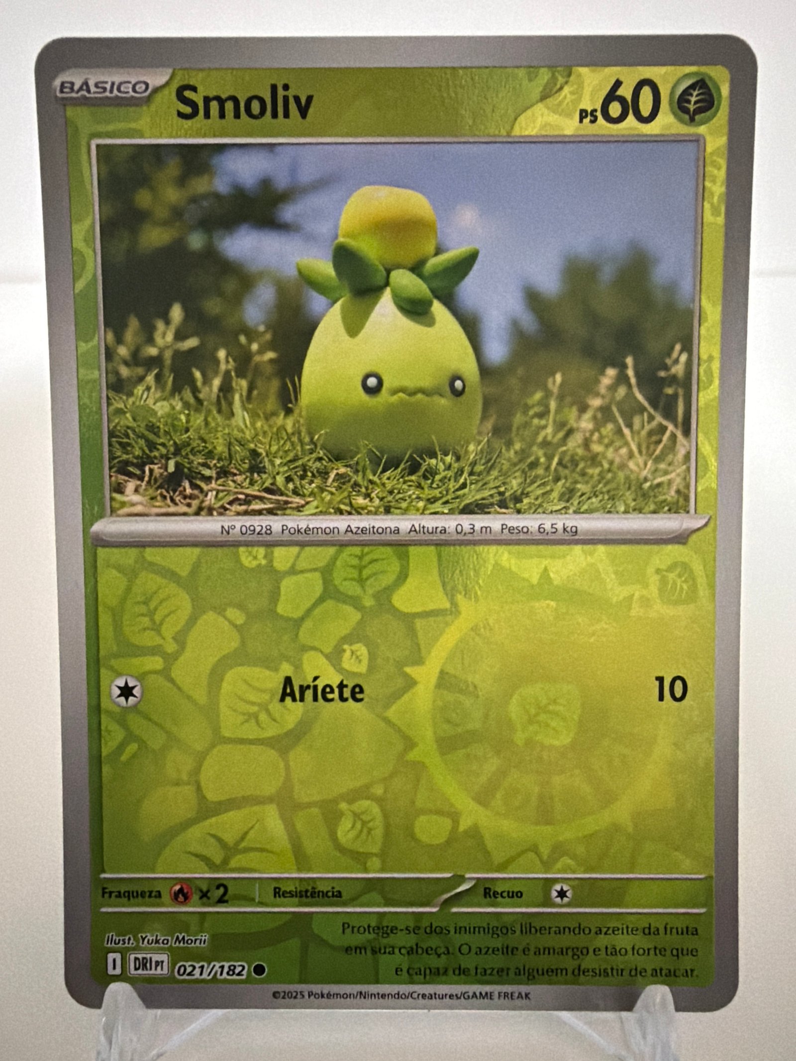 Smoliv 021/182 reverse foil