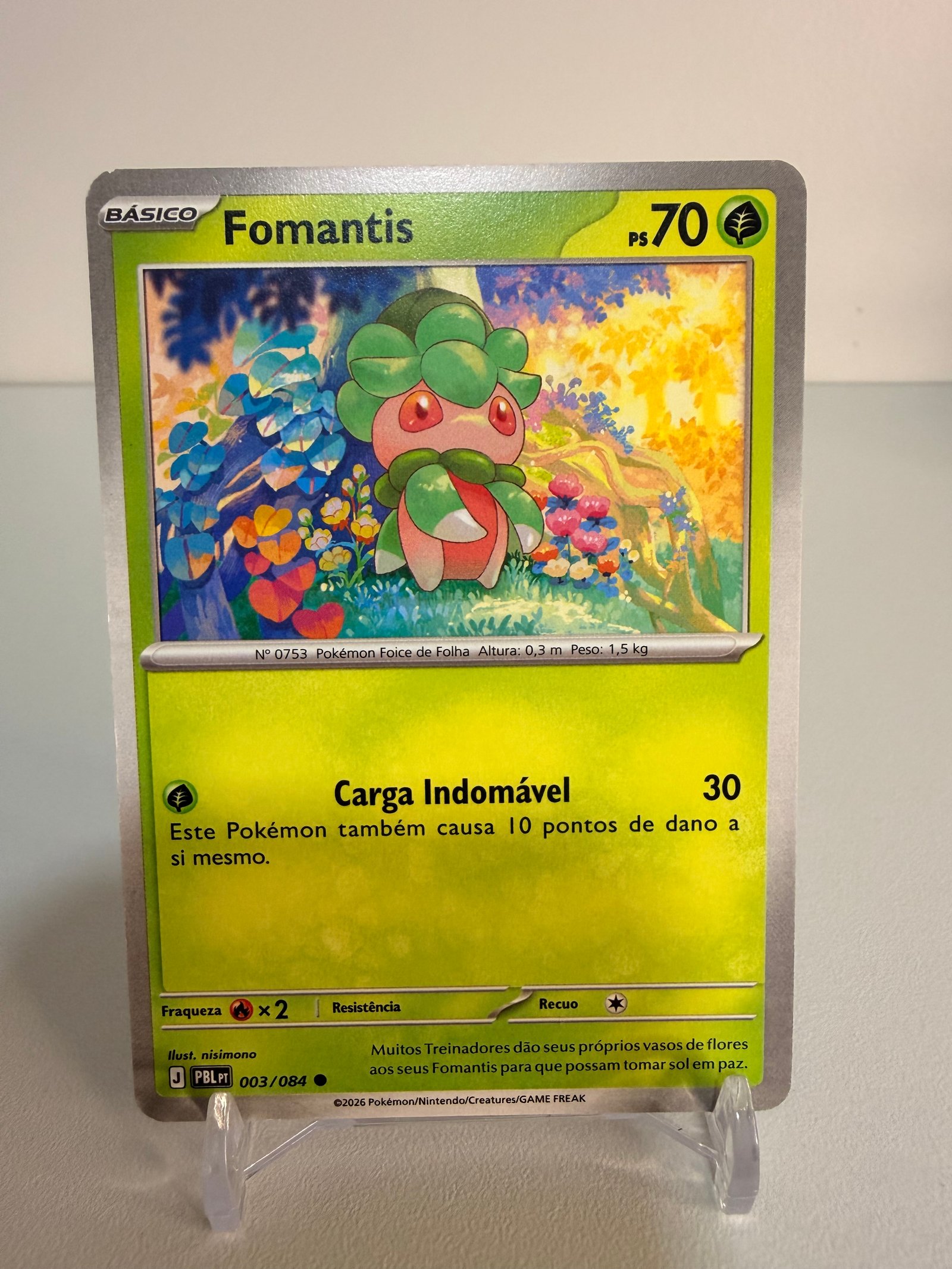 Fomantis 003/84 comum