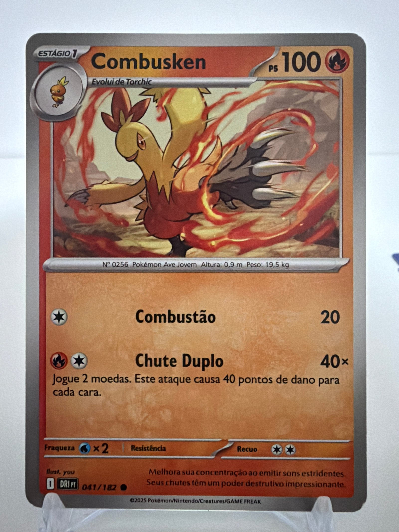 Combusken 041/182 comum