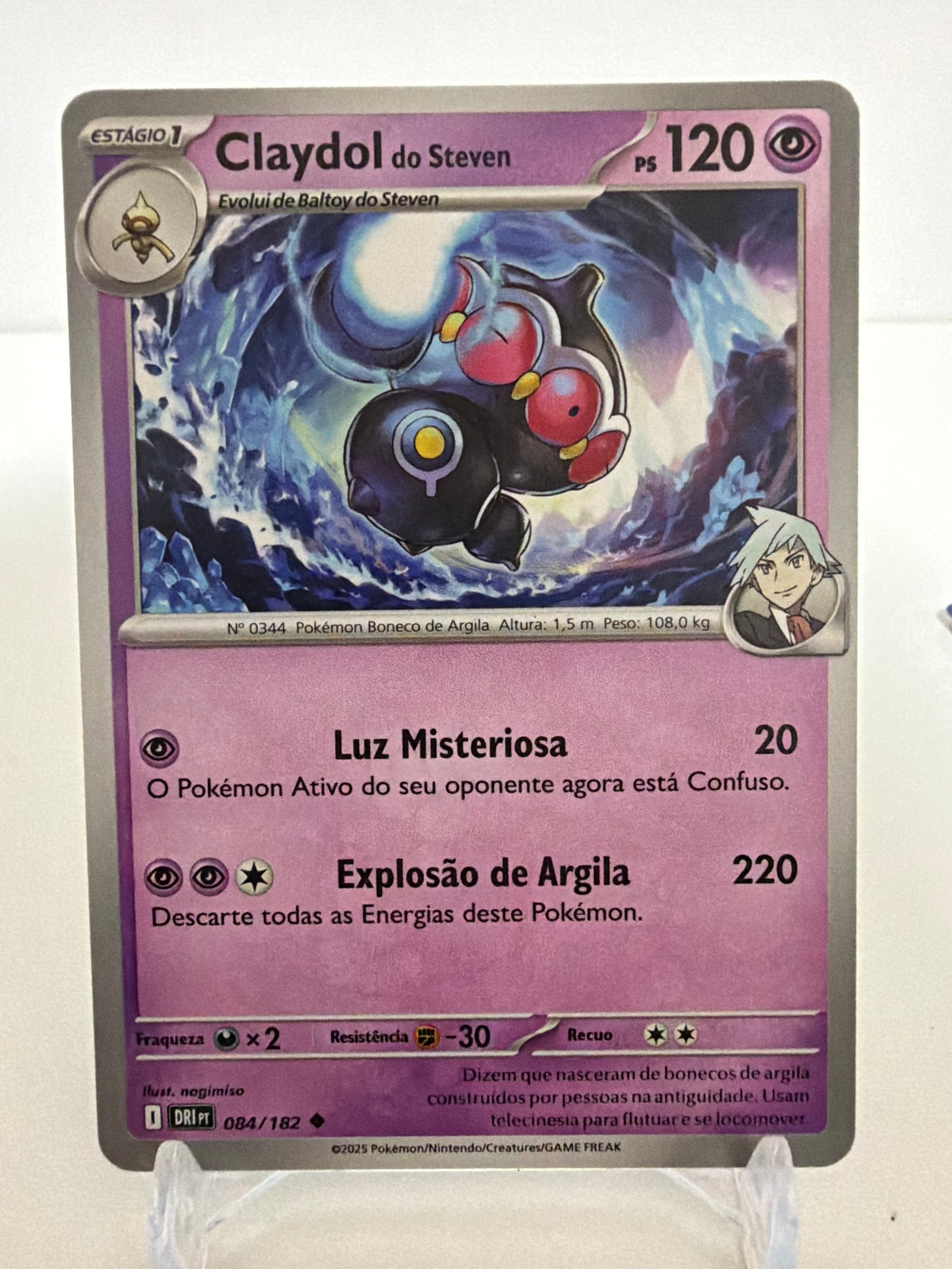 Claydol do steven 084/182 comum