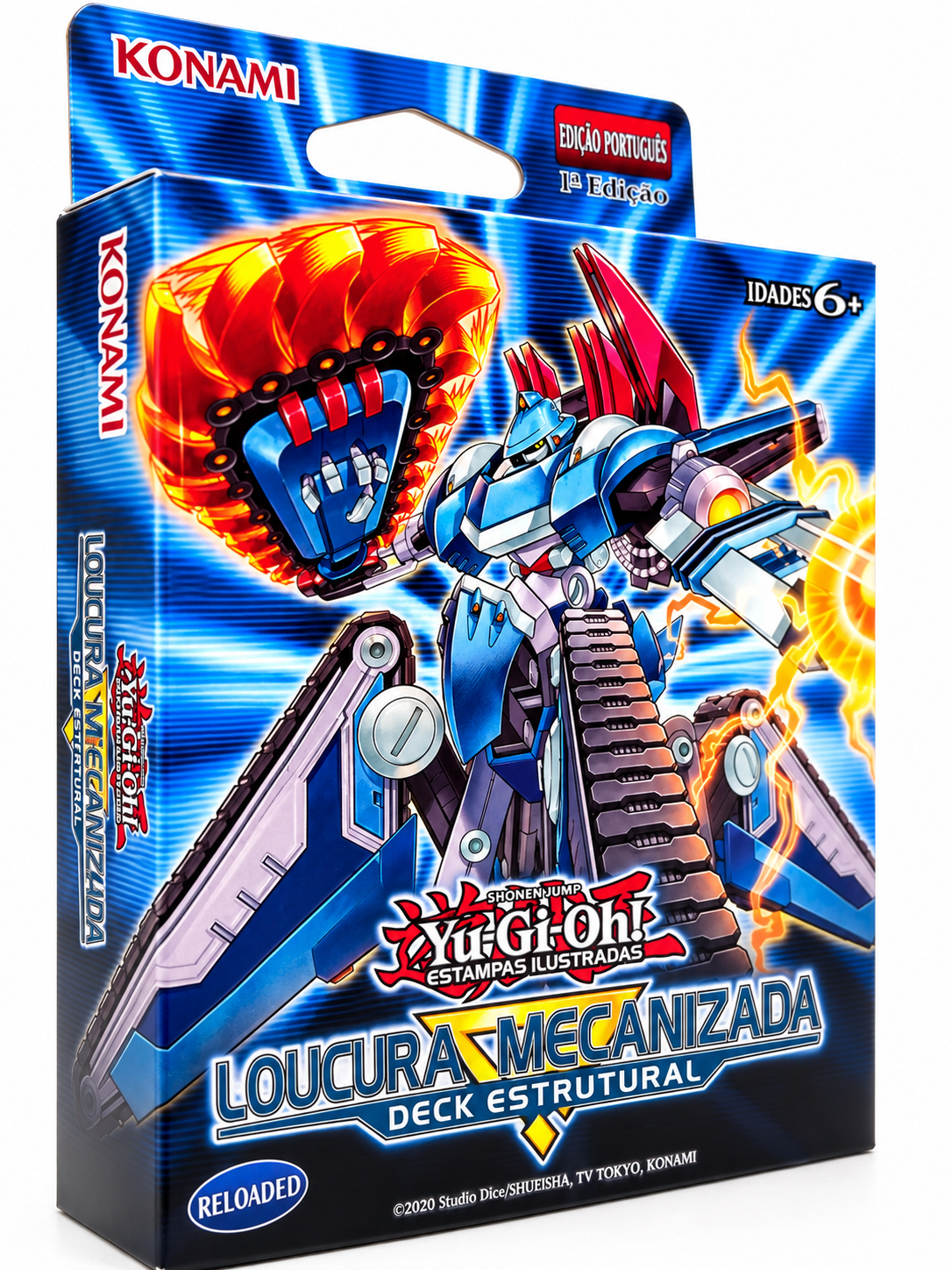 Yu-Gi-Oh! Deck Estrutural – Loucura Mecanizada | Konami – Português
