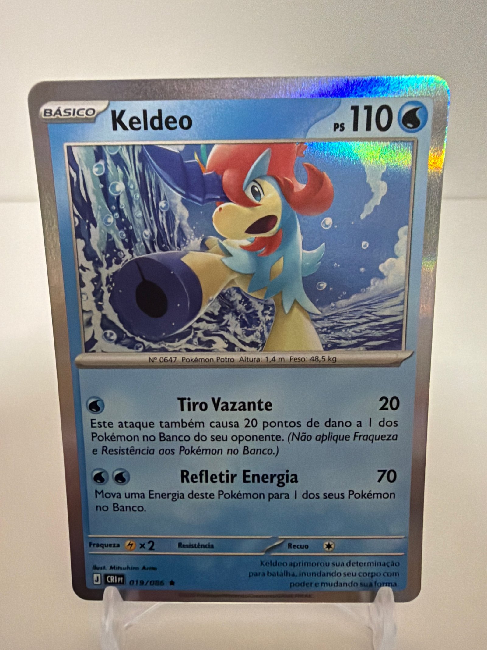 Keldeo 019/86 foil