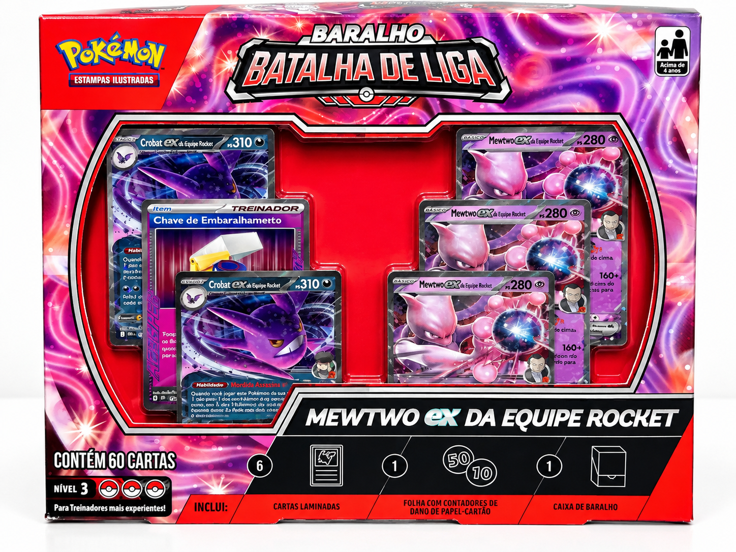 Baralho Batalha De Liga mewtwo Ex