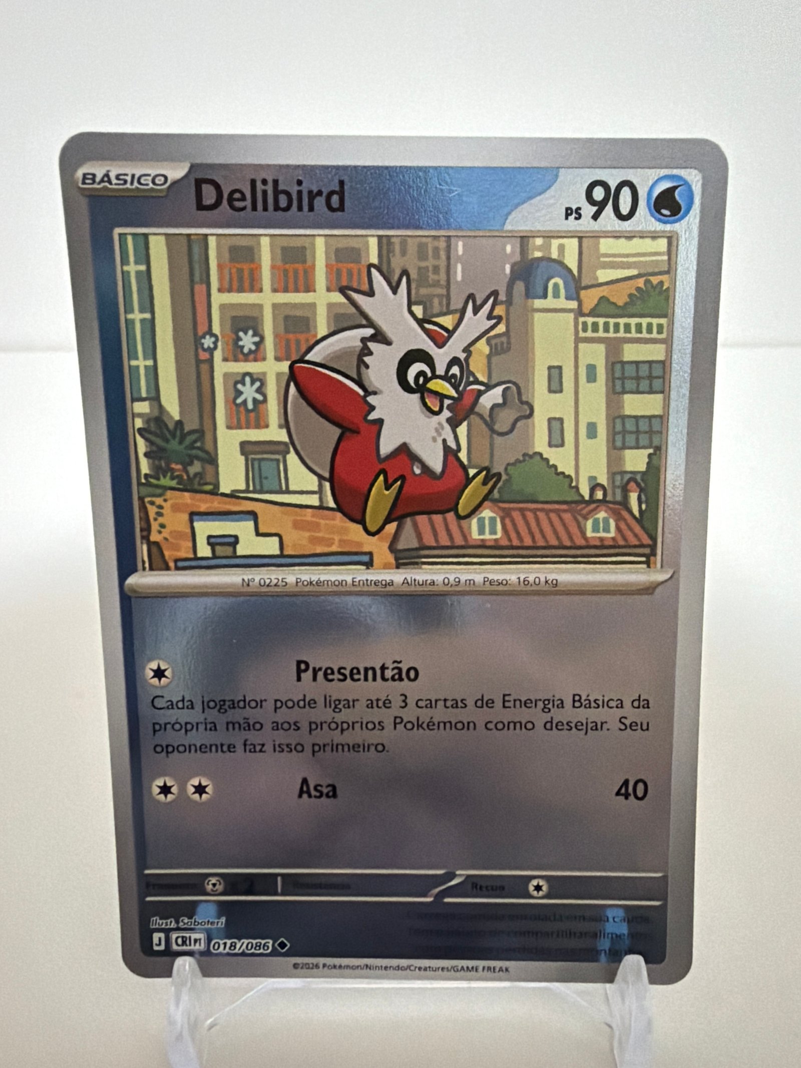 Delibirdi 018/86 reverse foil