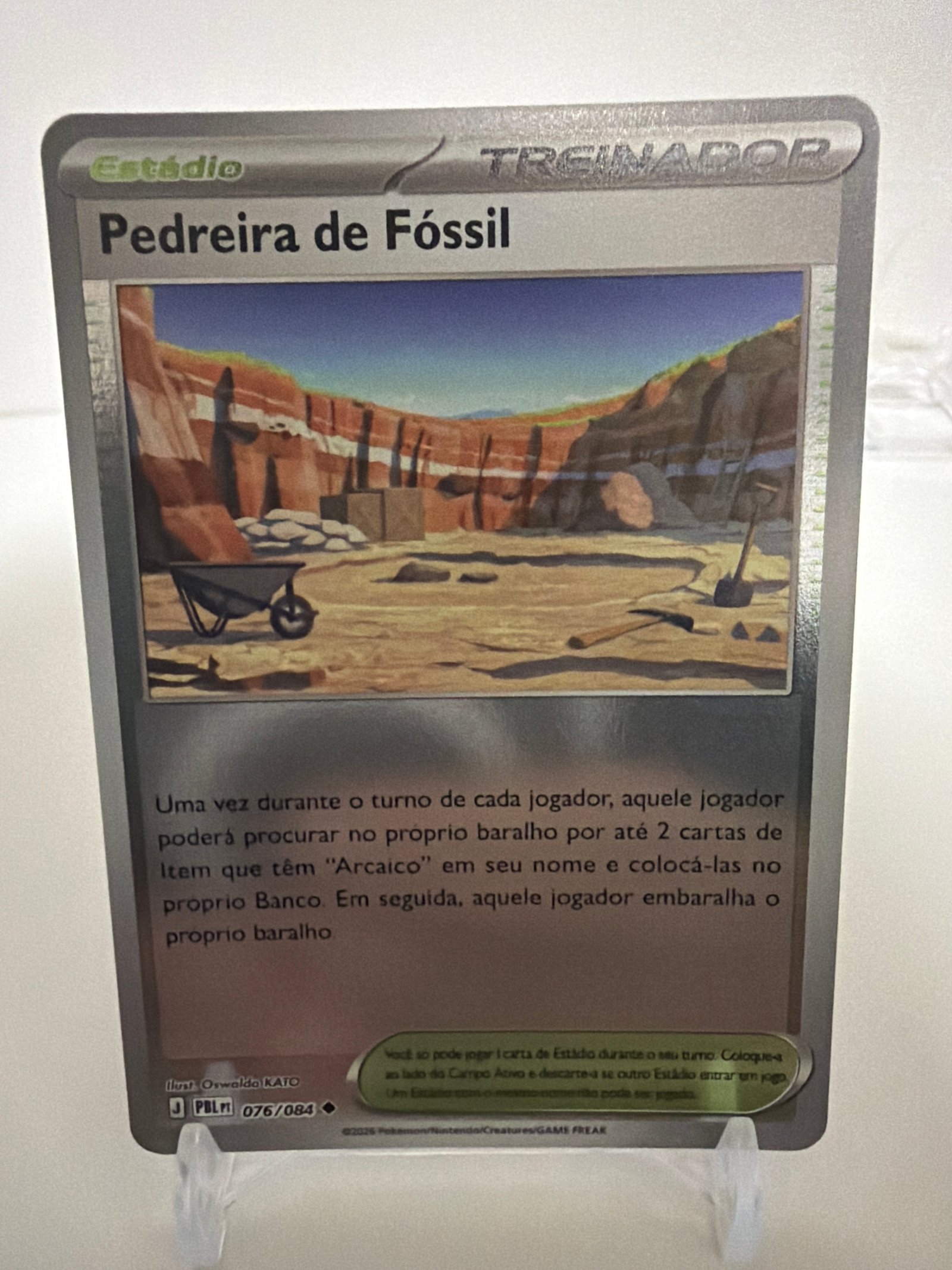 Pedreira de fóssil