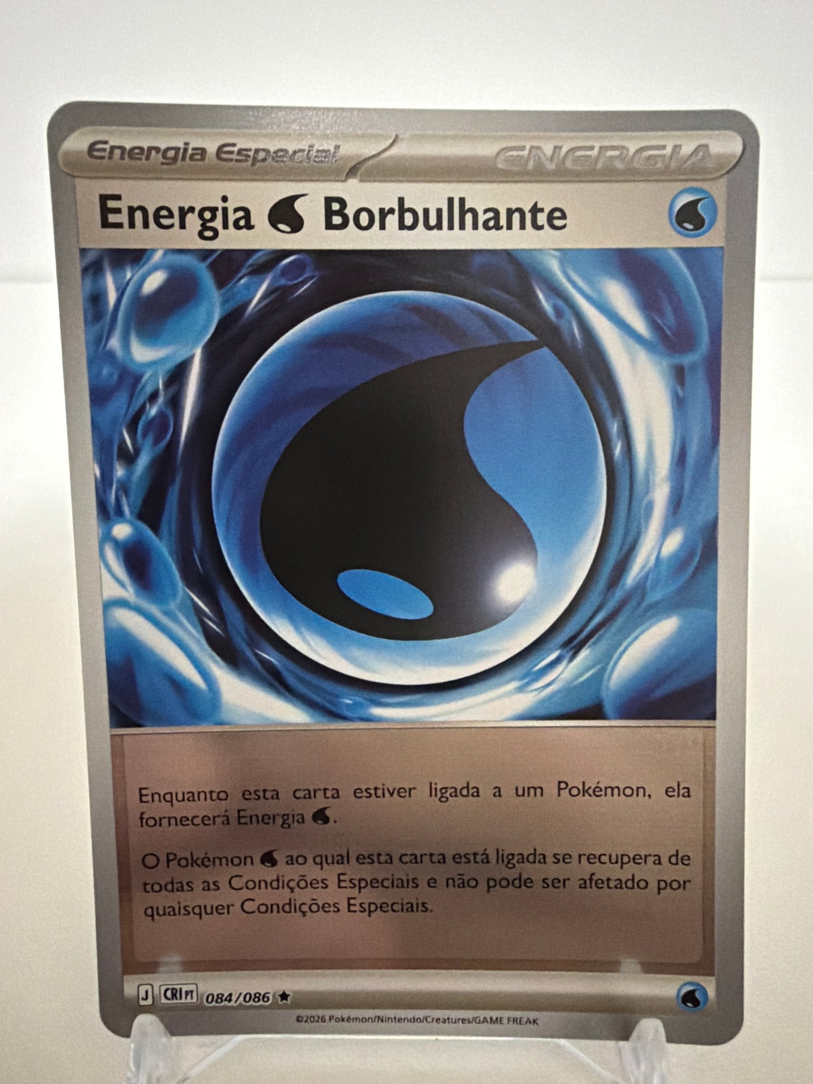 Energia borbulhante 084/86 reverse foil