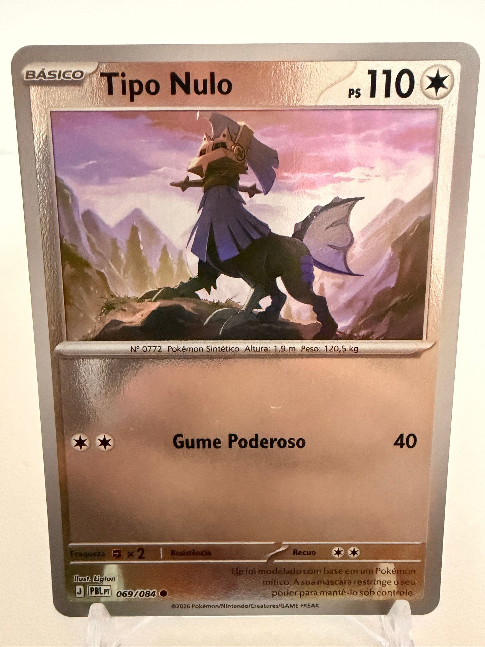Tipo nulo 069/84 reverse foil