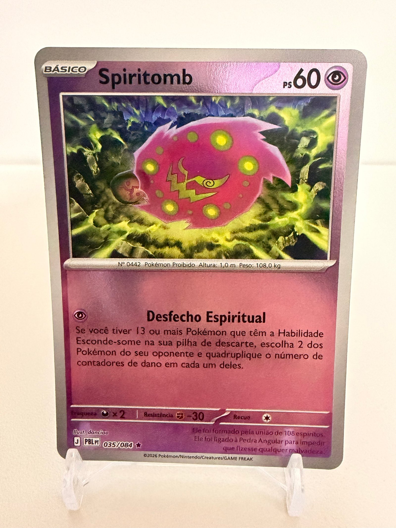 Spiritomb 035/84 reverse foil