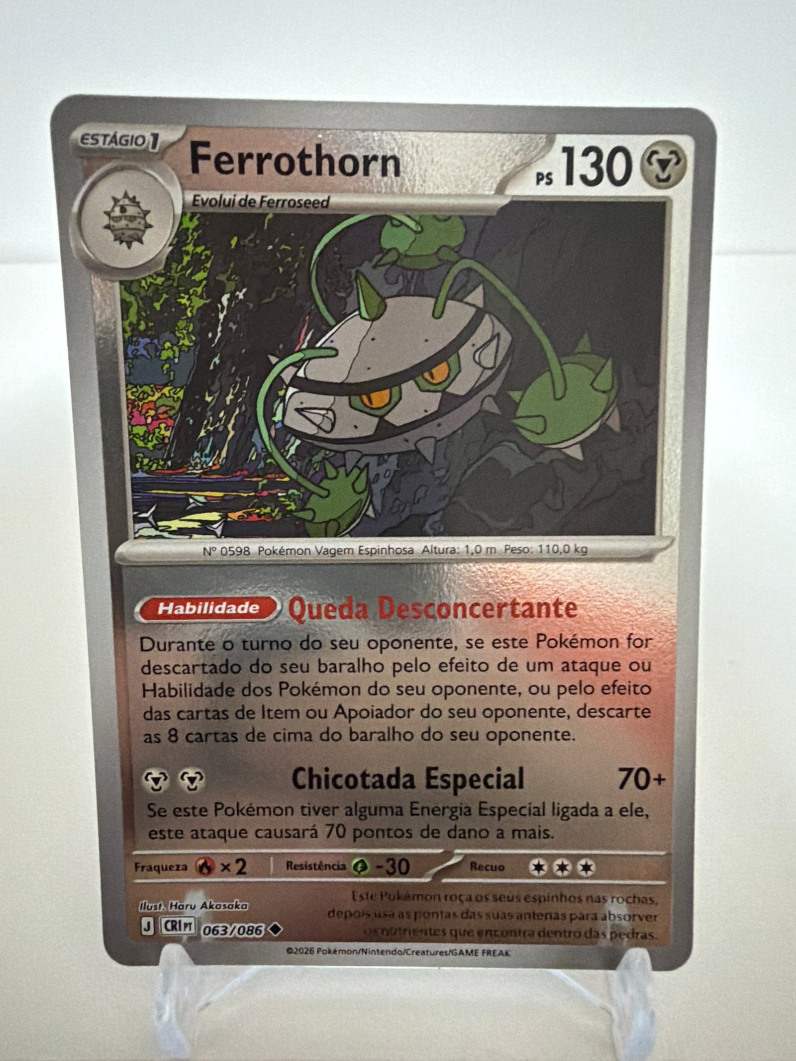 Ferrothorn 063/86 reverse foil