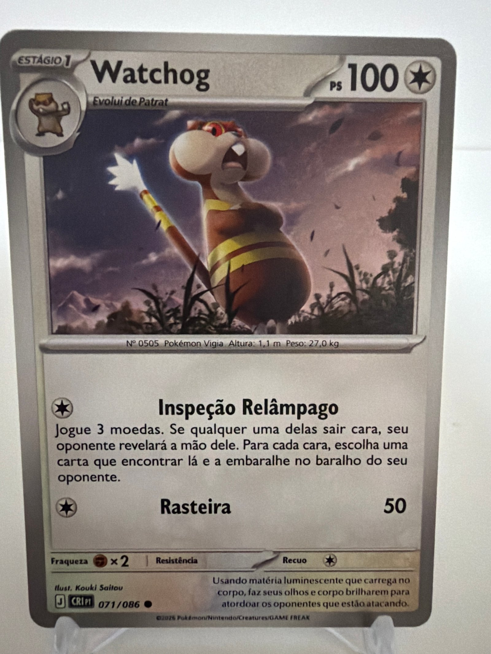 Watchog 071/86 comum