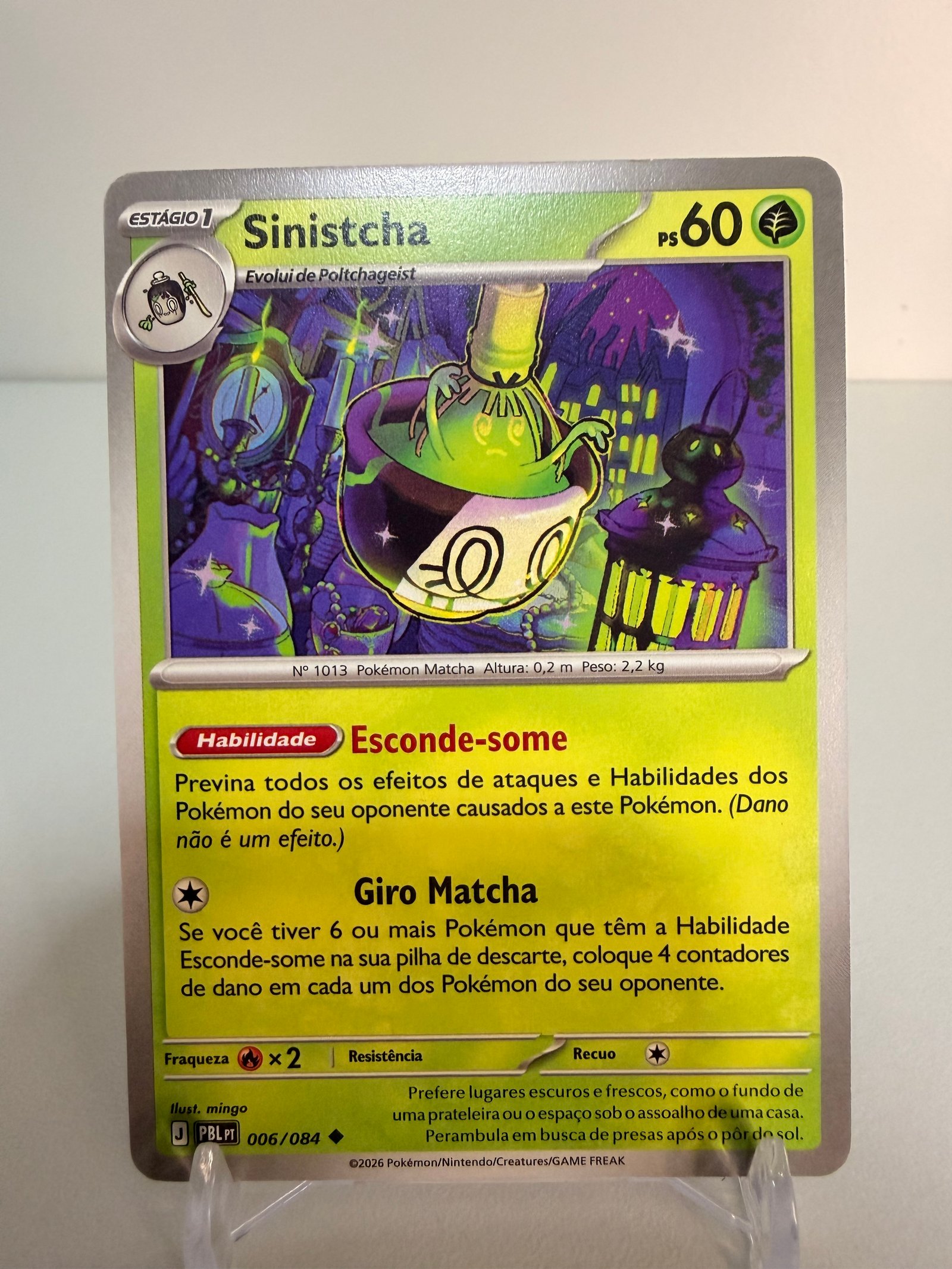 Sinistcha 006/84 comum