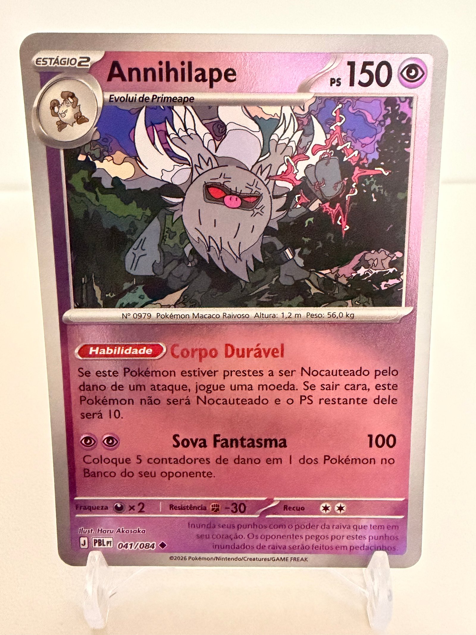 Annihilape 041/84 reverse foil
