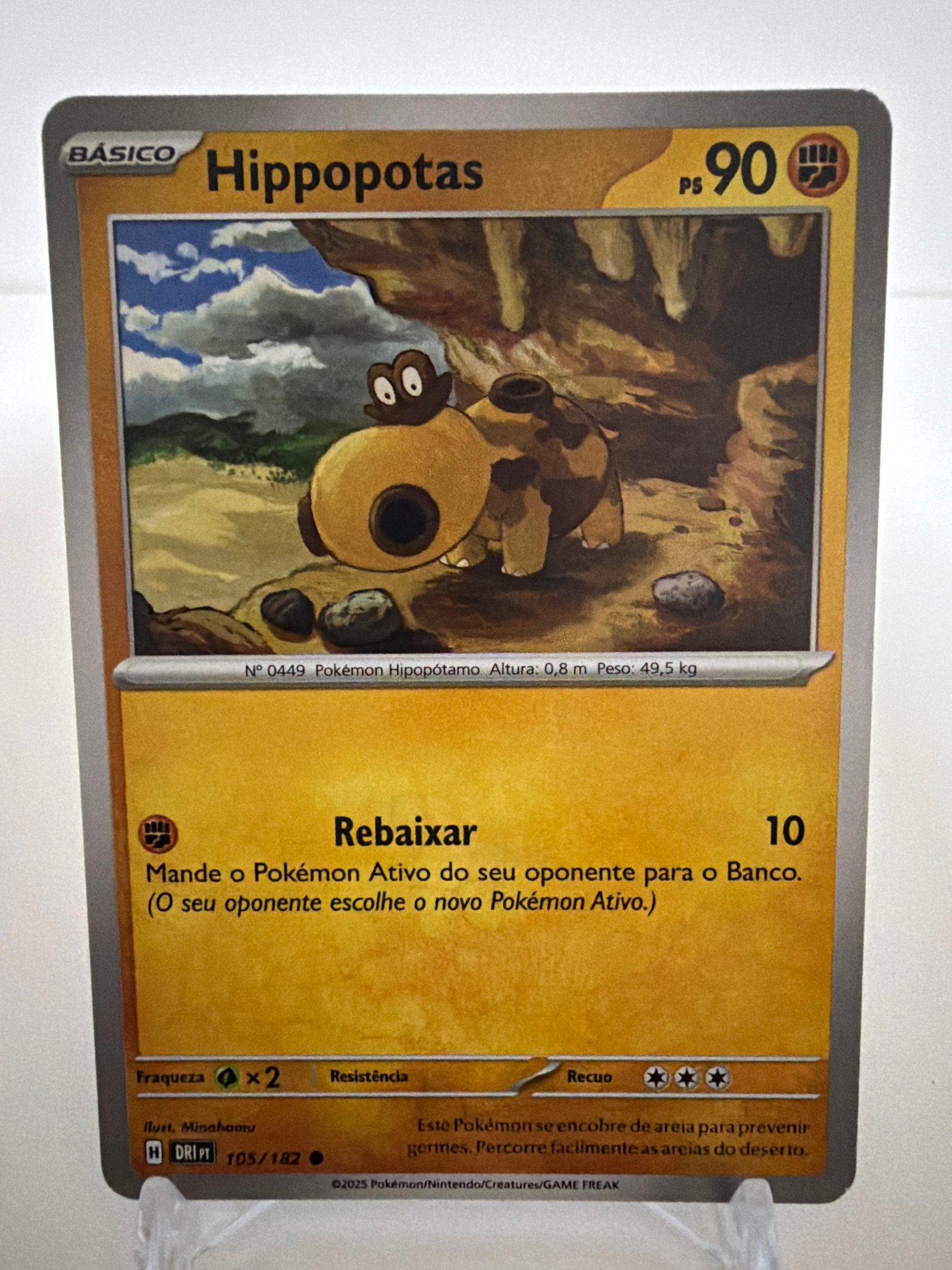 Hippopotas 105/182 comum