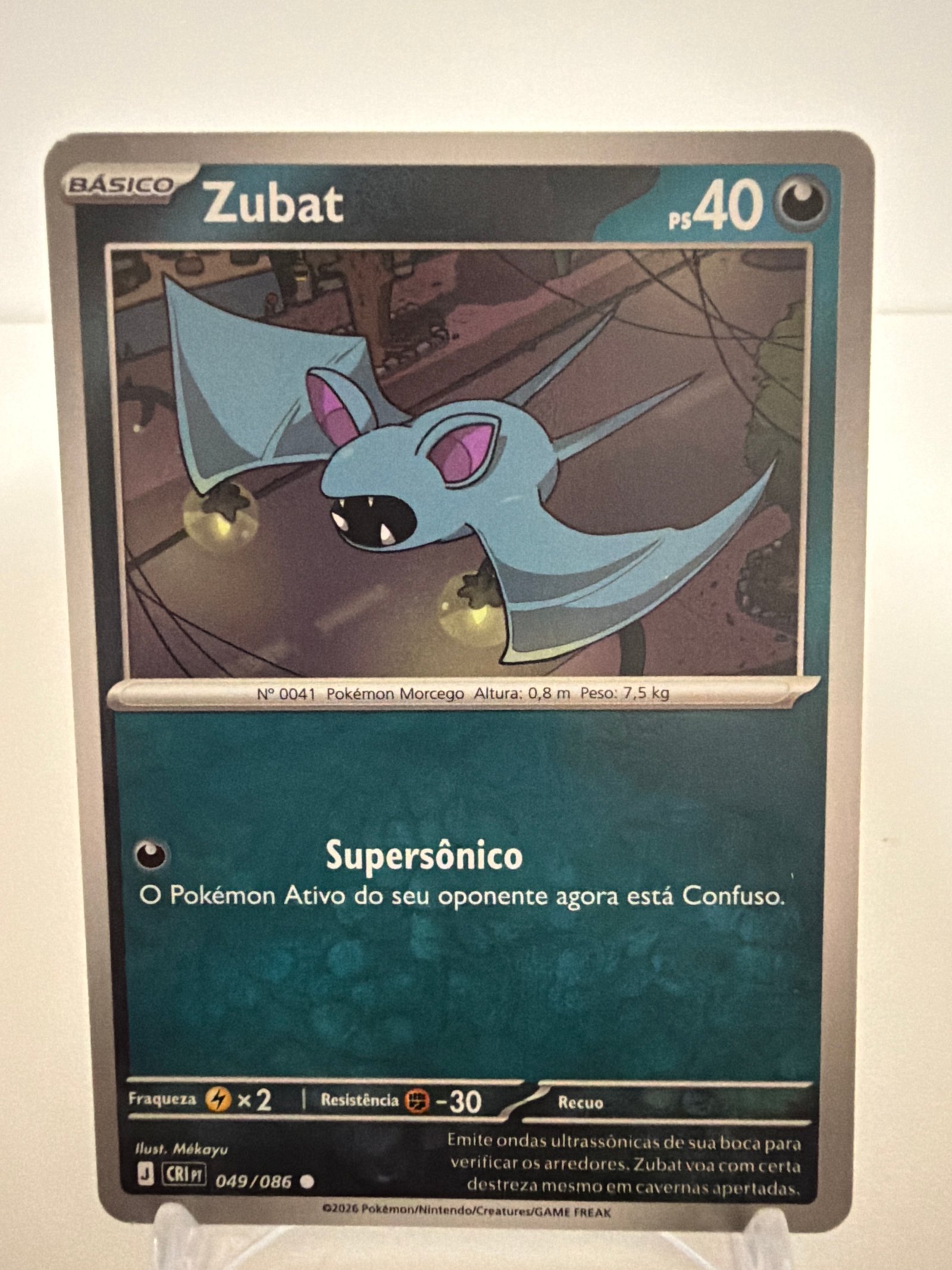 Zubat 049/86 comum