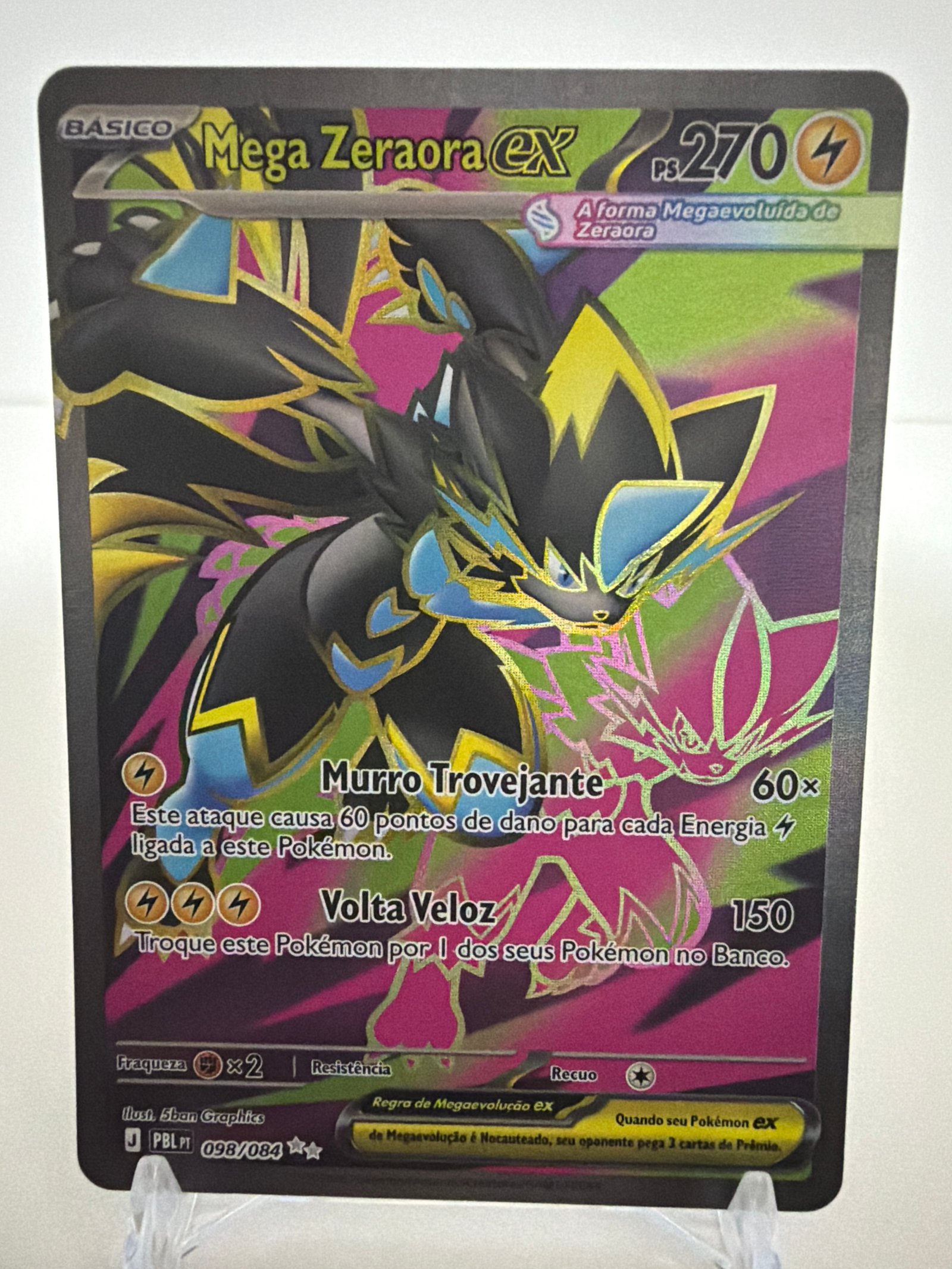 Mega zeraora ex 098/84