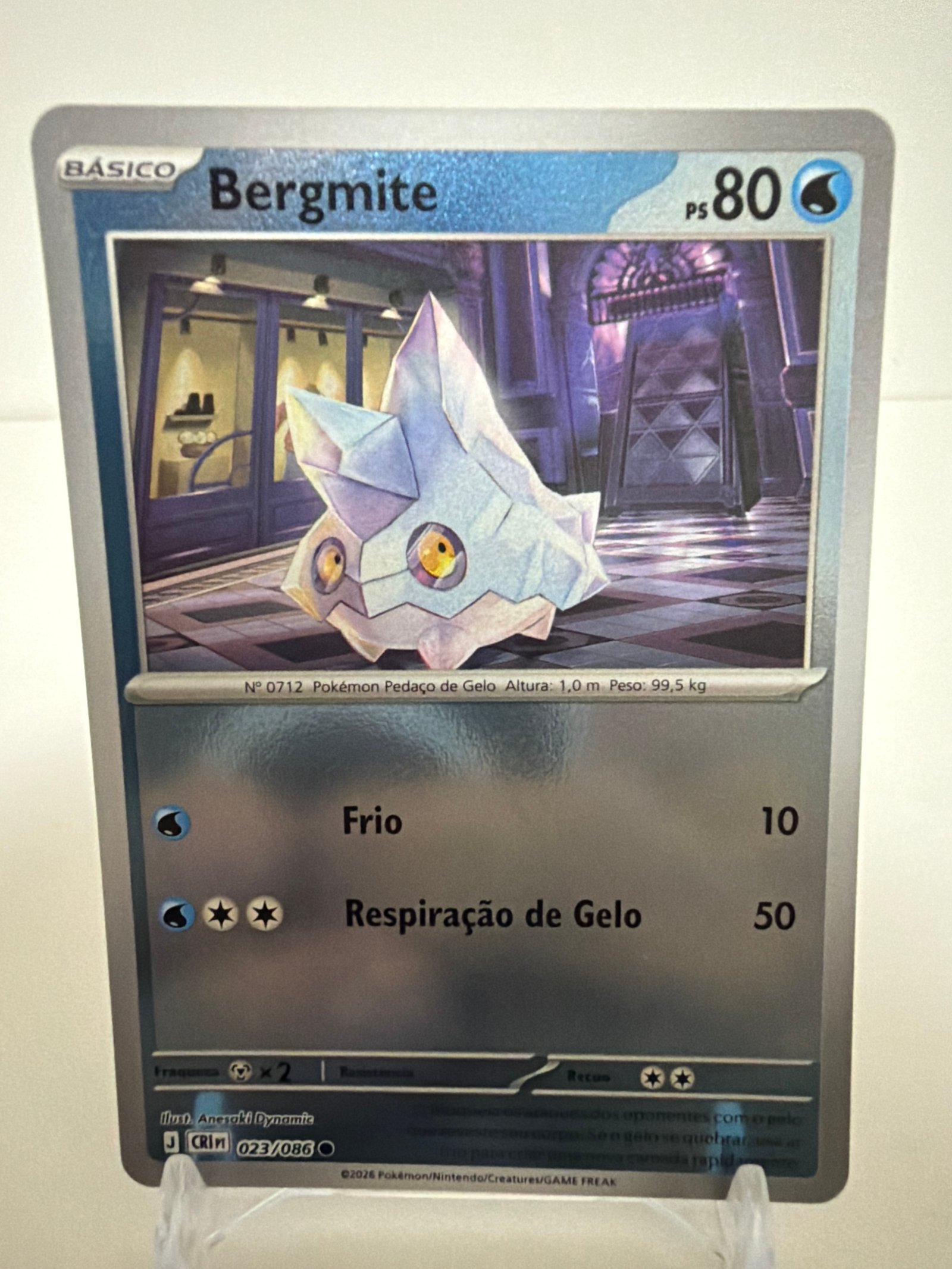 Bergmite 023/86 reverse foil