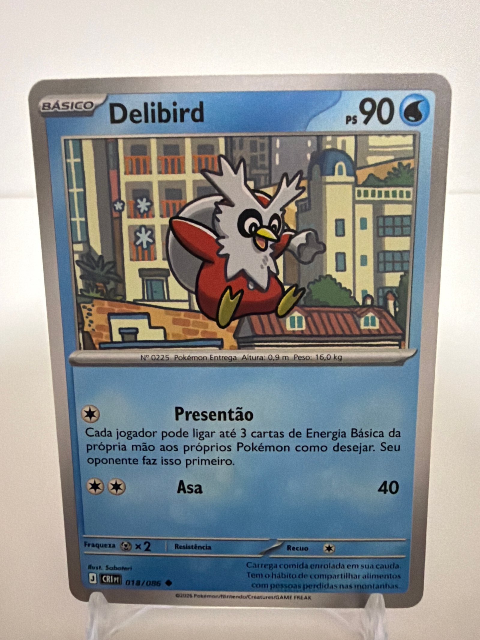 Delibird 018/86 comum