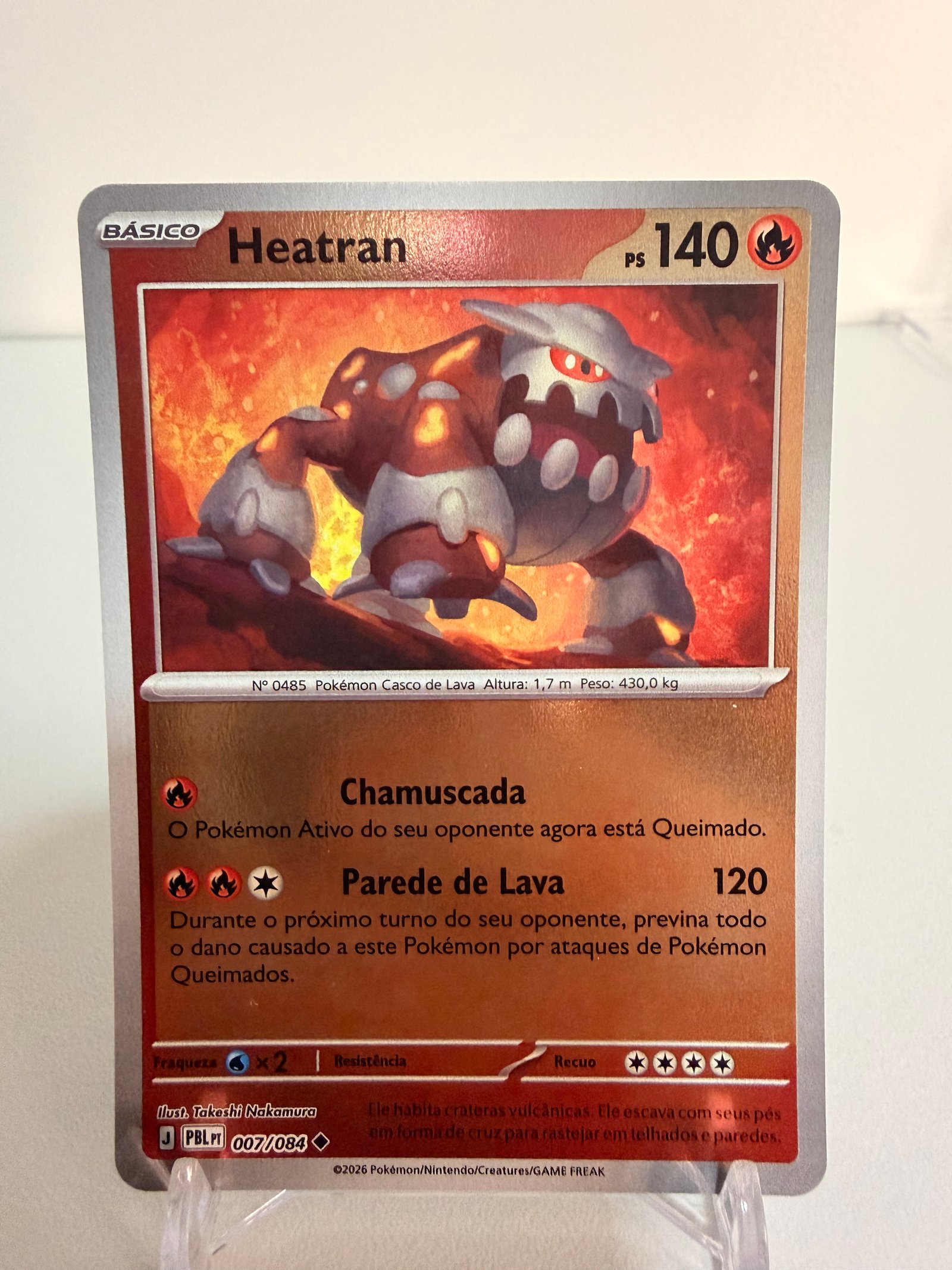 Heatran 007/84 reverse foil