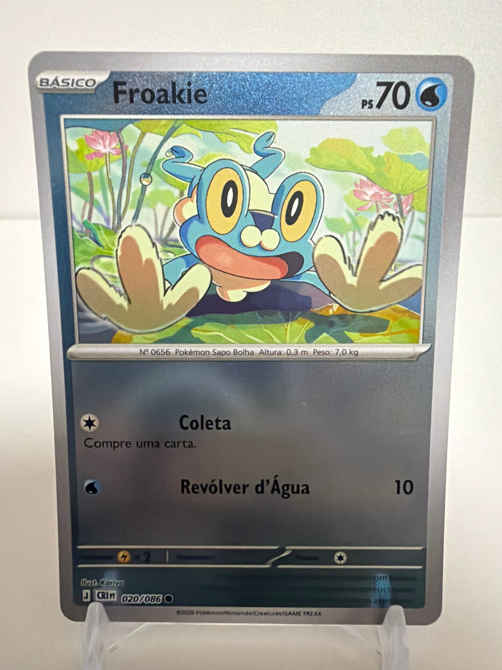 Froakie 020/86 reverse foil