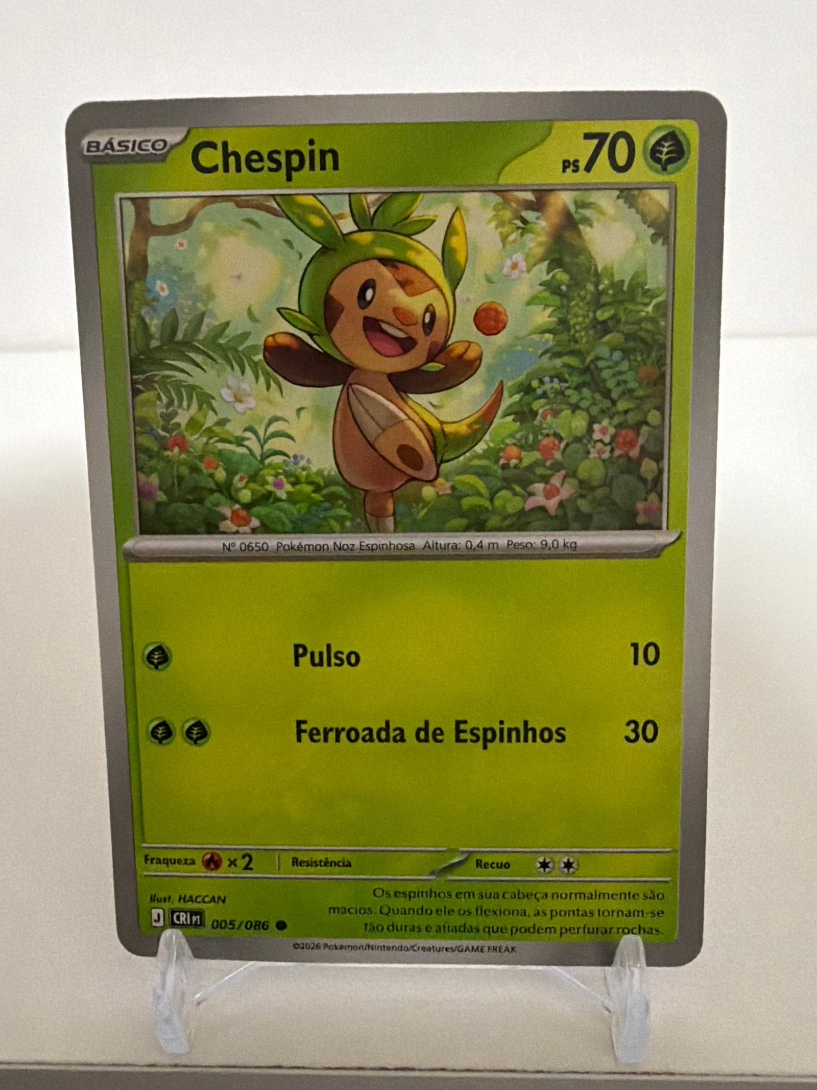 Chespin 005/86 comum
