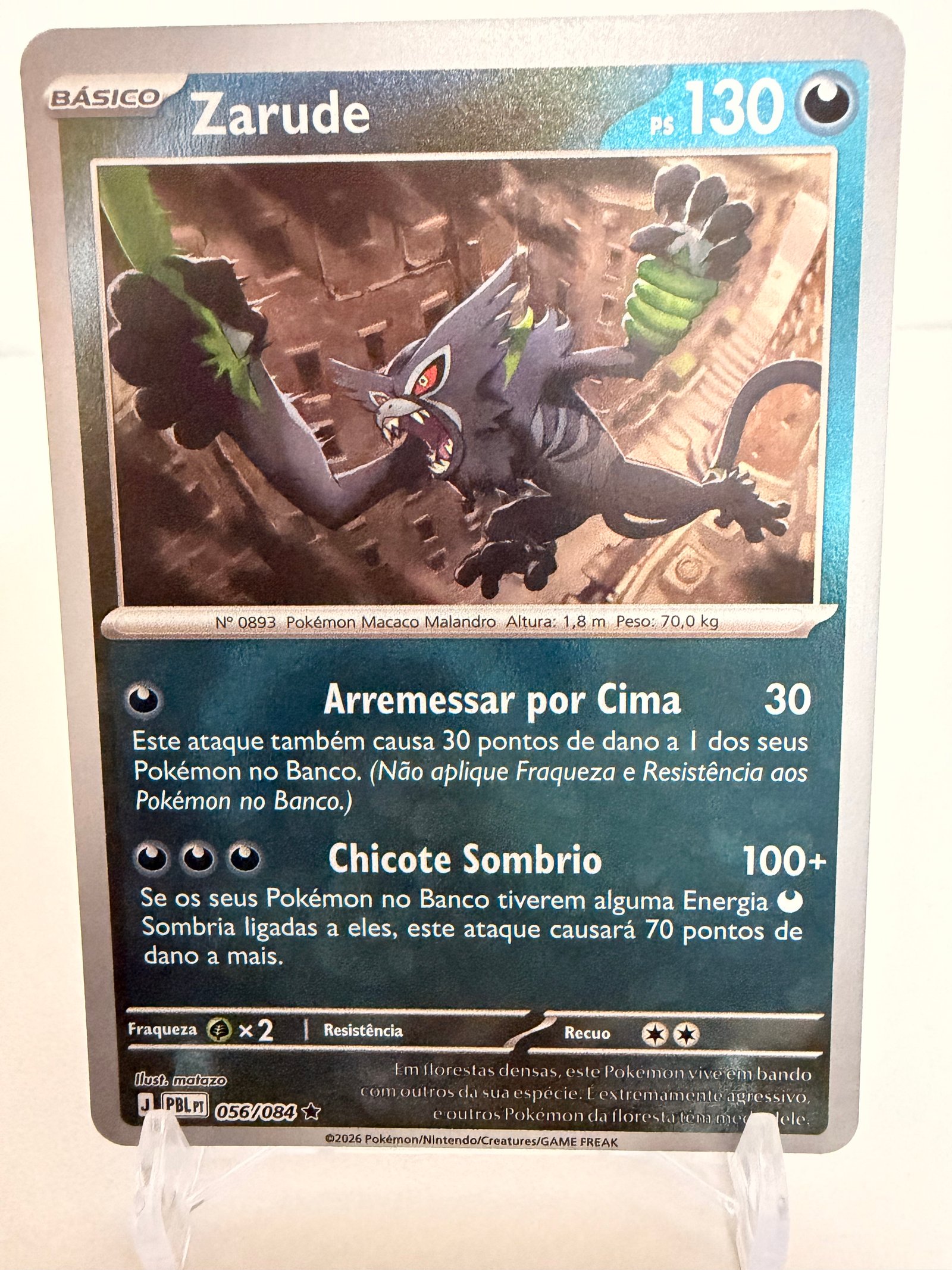 Zarude 056/84 reverse foil