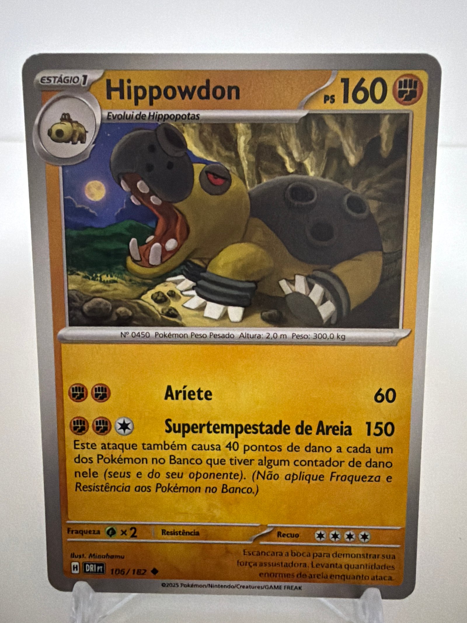 Hippowdon 106/182 comum