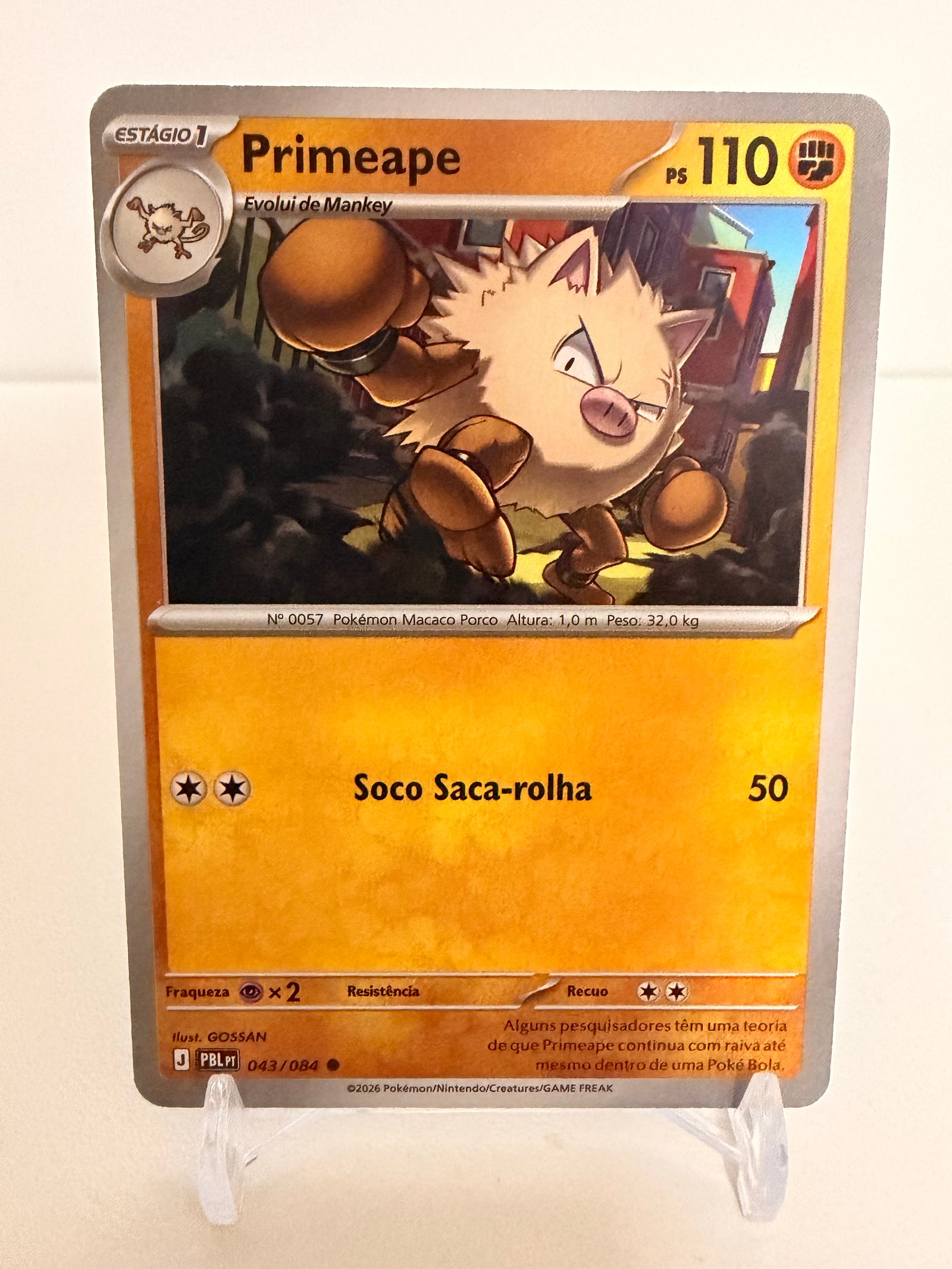 Primeape 043/84 comum