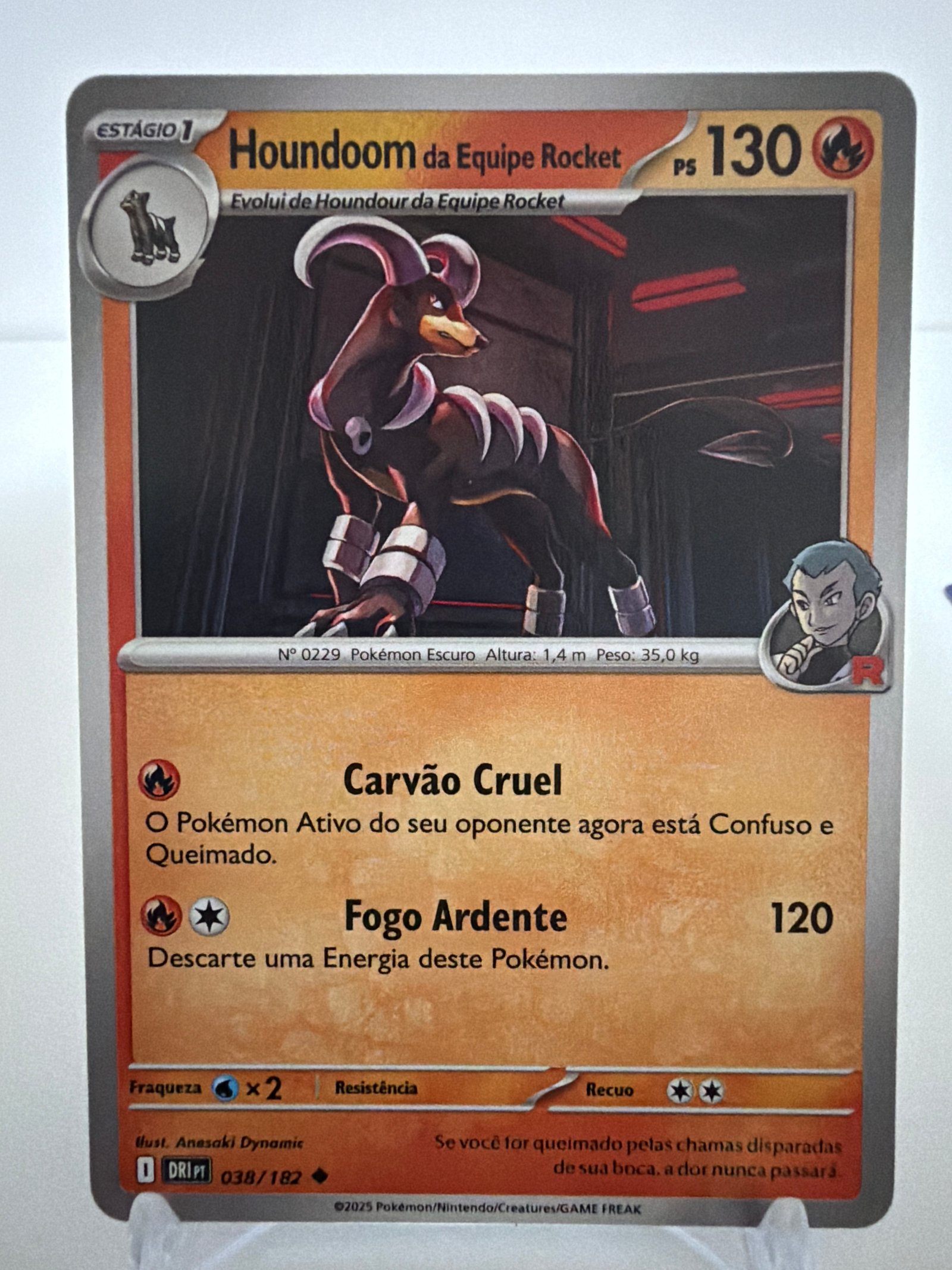 Houndoom da equipe Rocket 038/182 comum