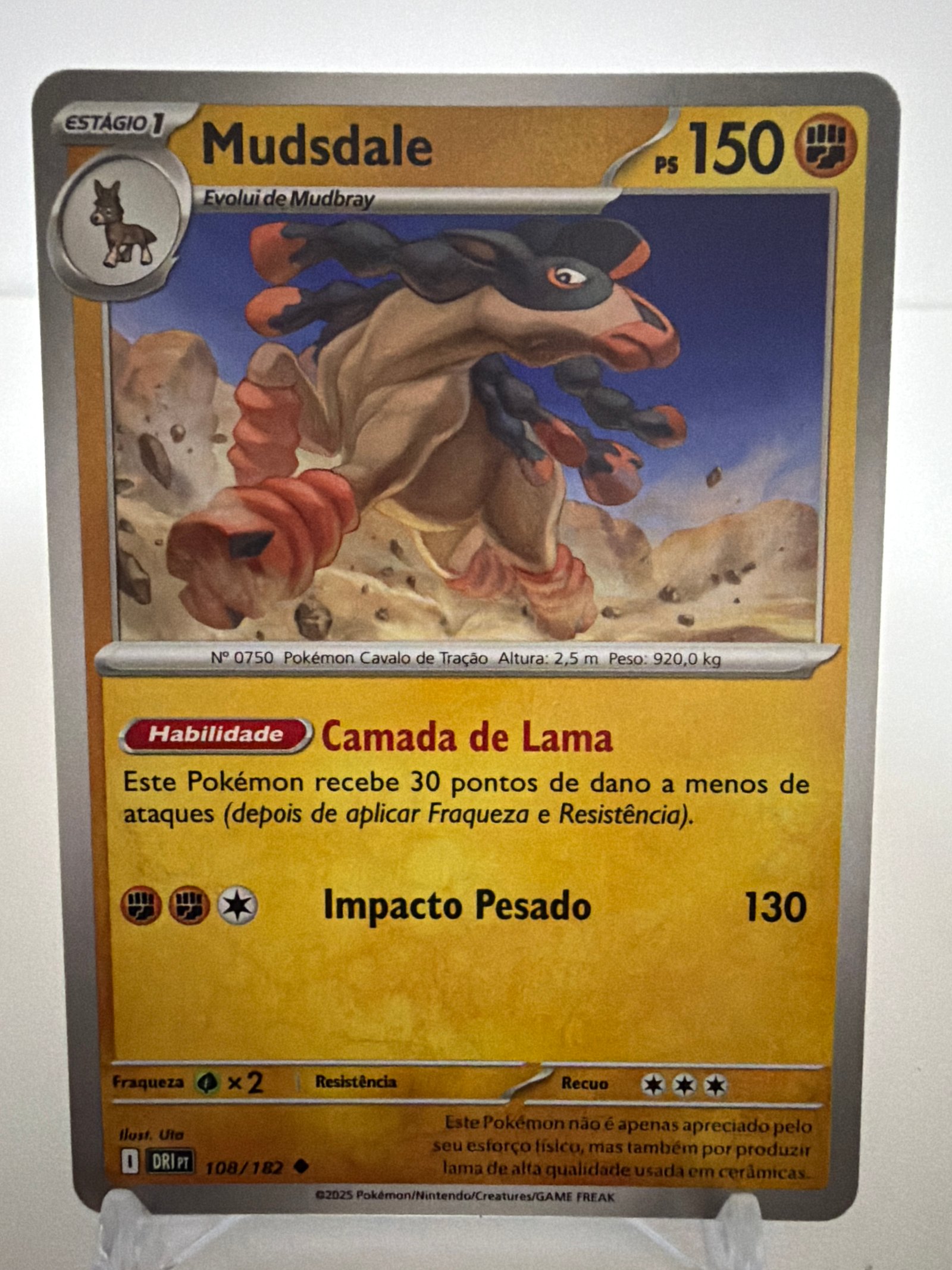 Mudsdale 108/182 comum