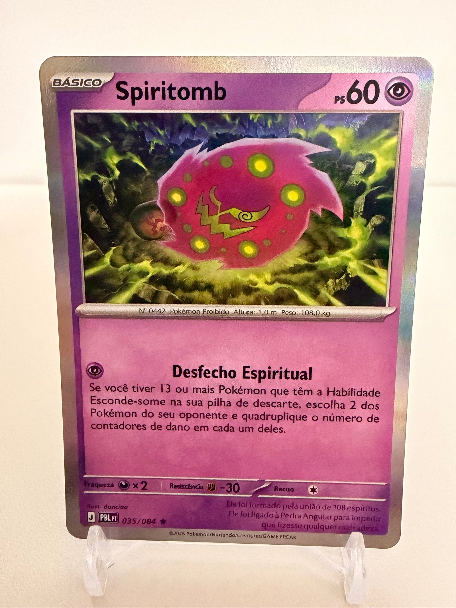 Spiritomb 035/84 foil