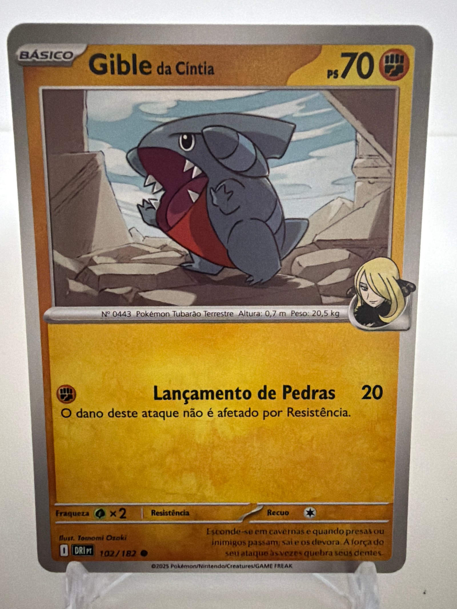 Gible da cintia 102/182 comum