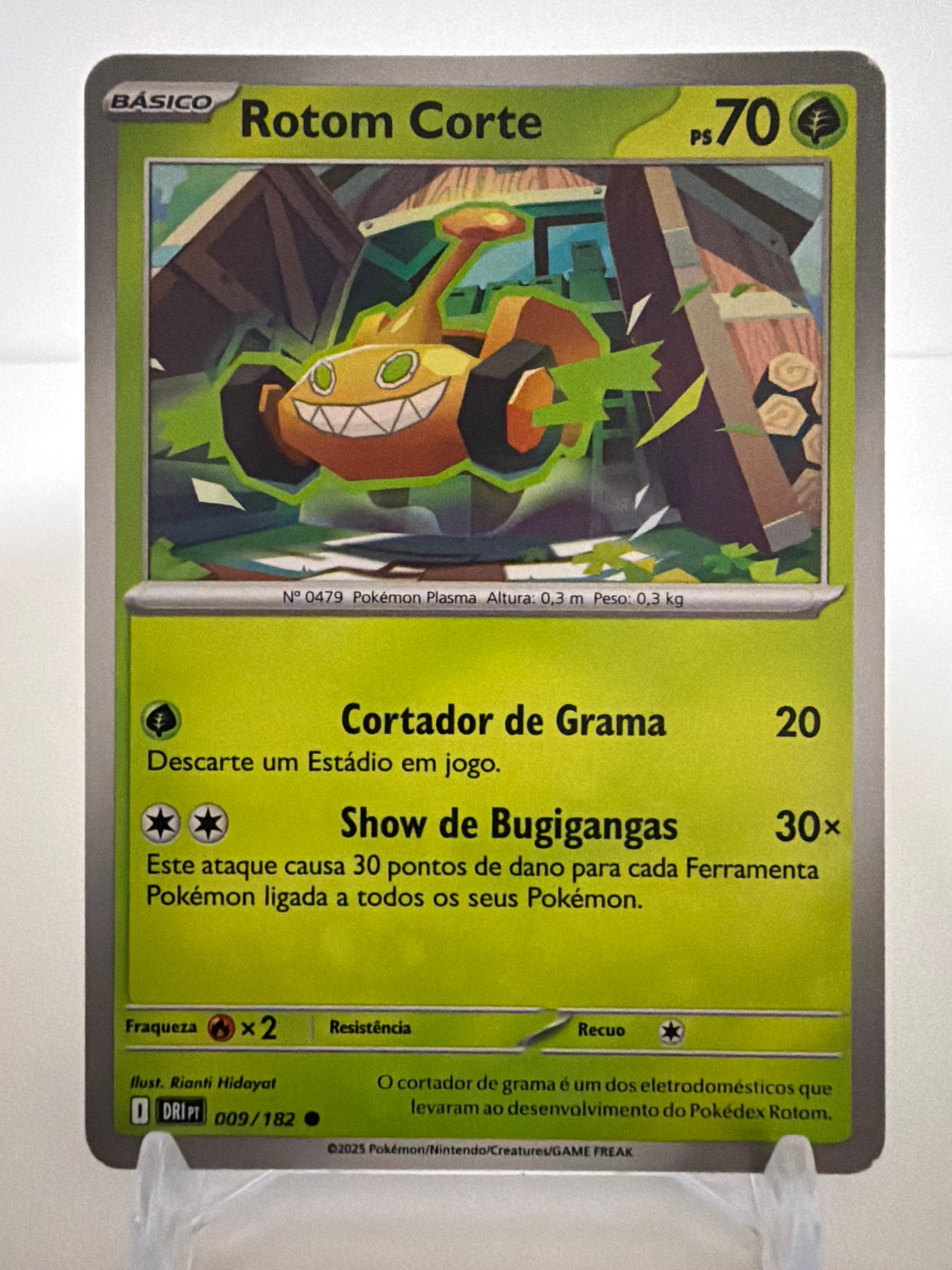 Rotom corte 009/182 comum