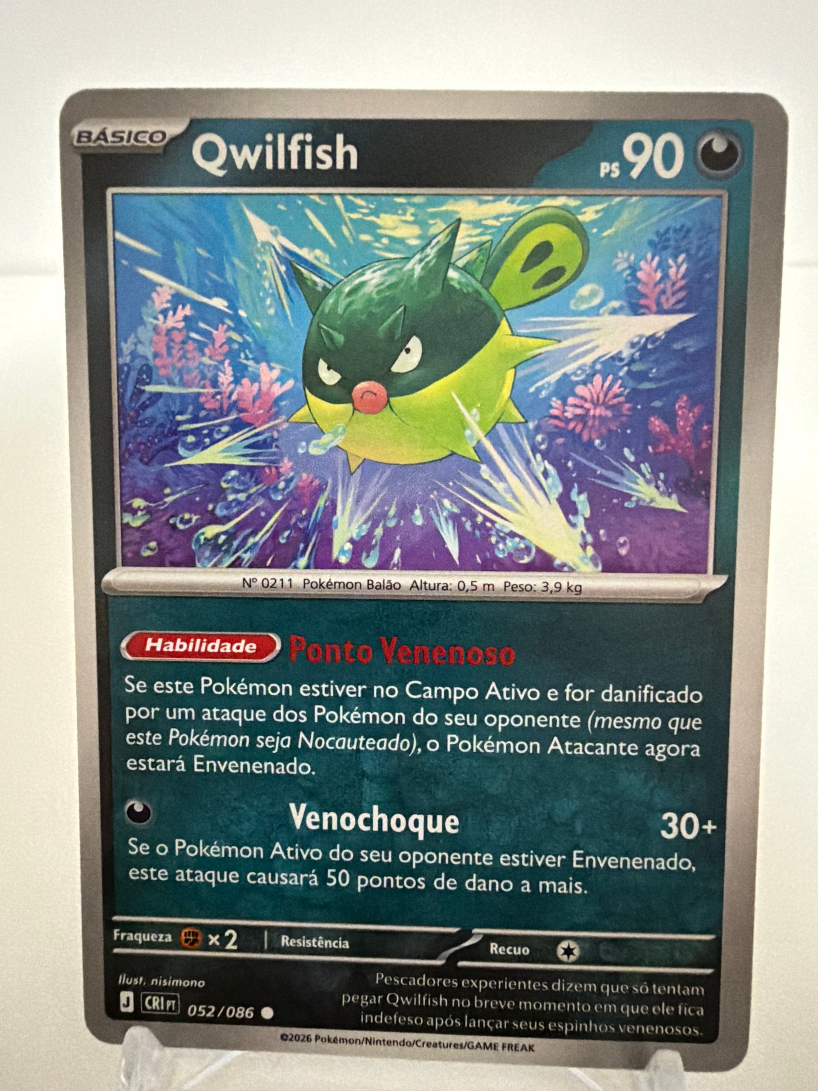 Qwilfish 052/86 comum