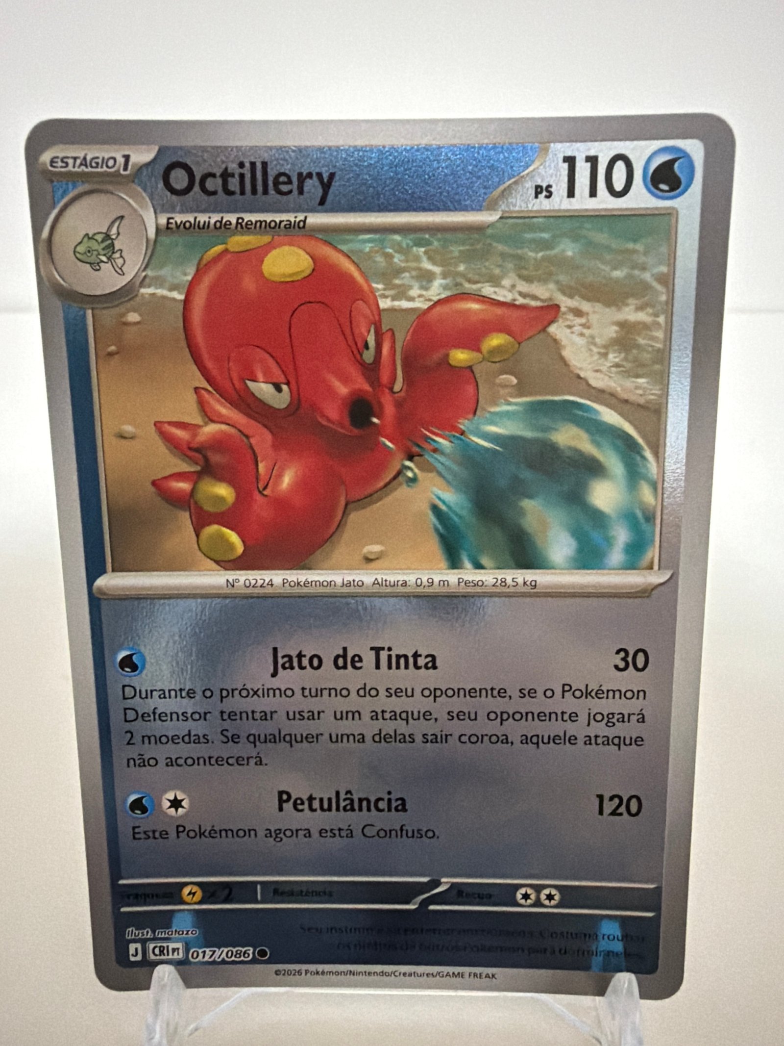 Octillery 017/86 reverse foil