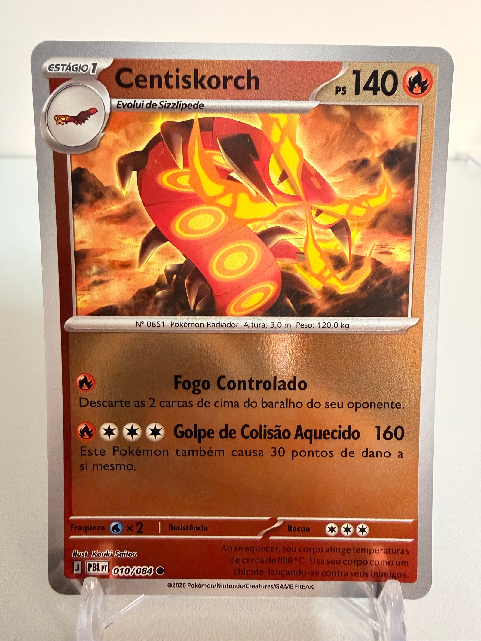 Centiskorch 010/84 reverse foil