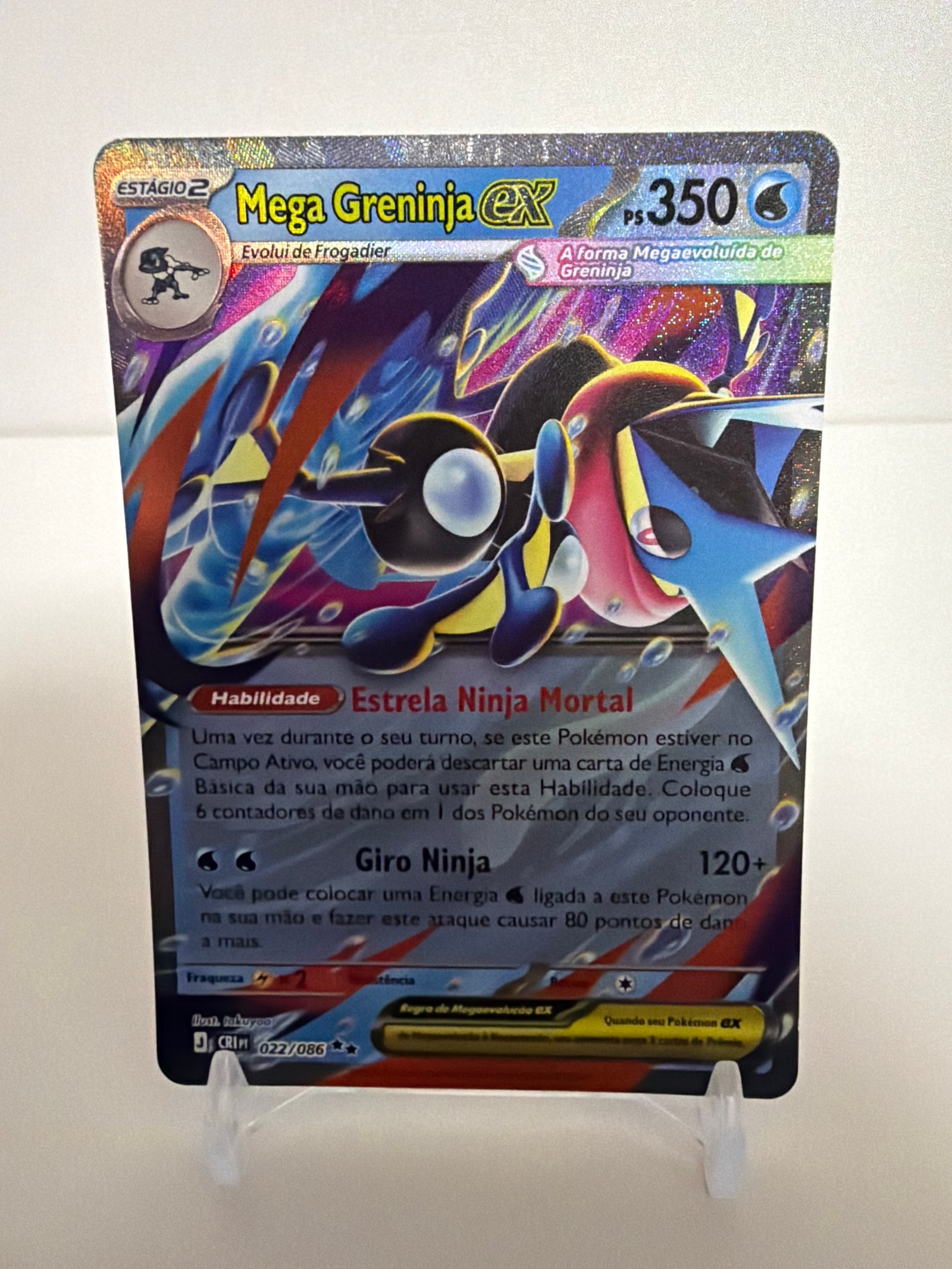 Mega greninja Ex 022/086