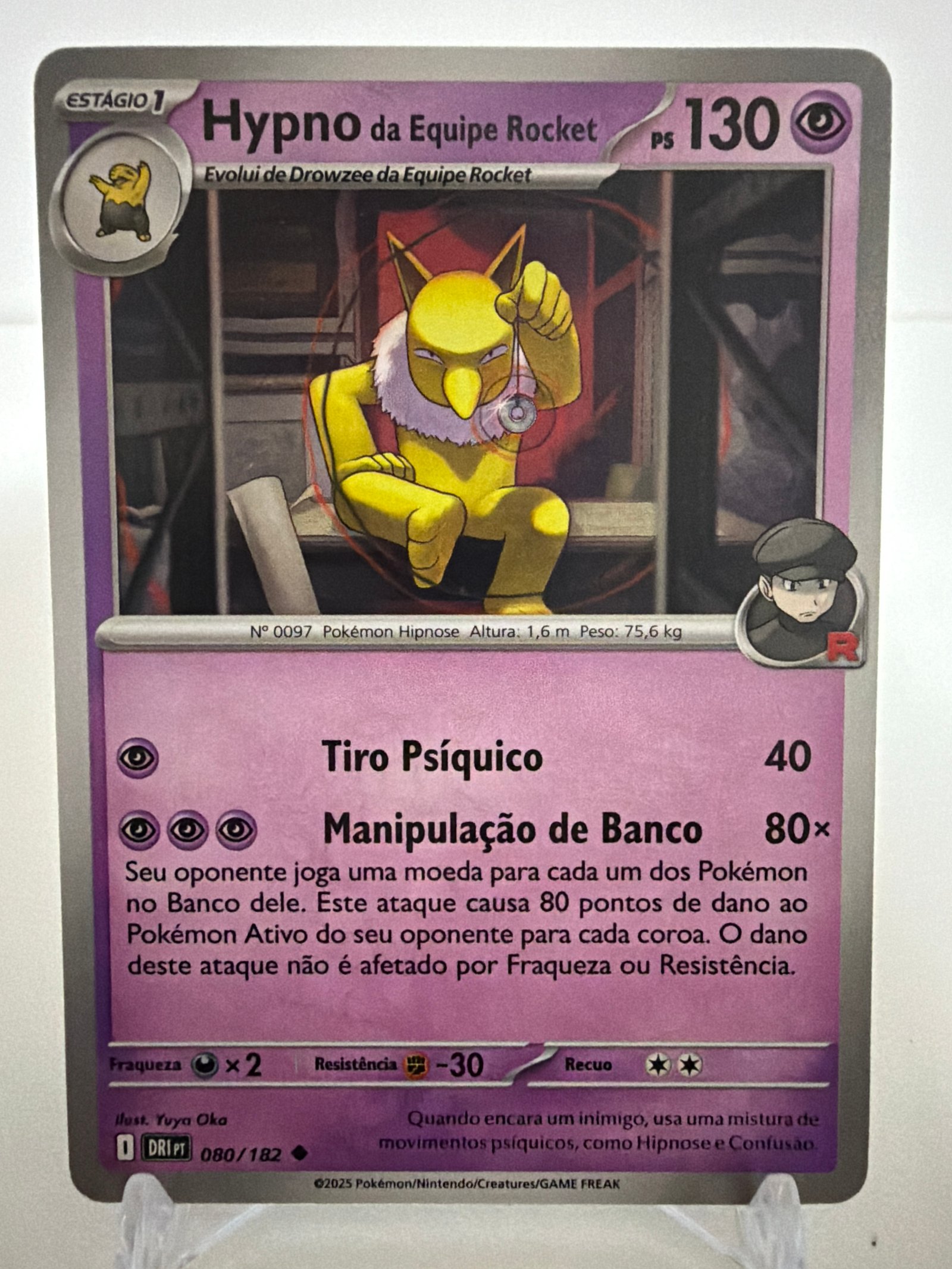 Hypno da equipe Rocket 080/182 comum