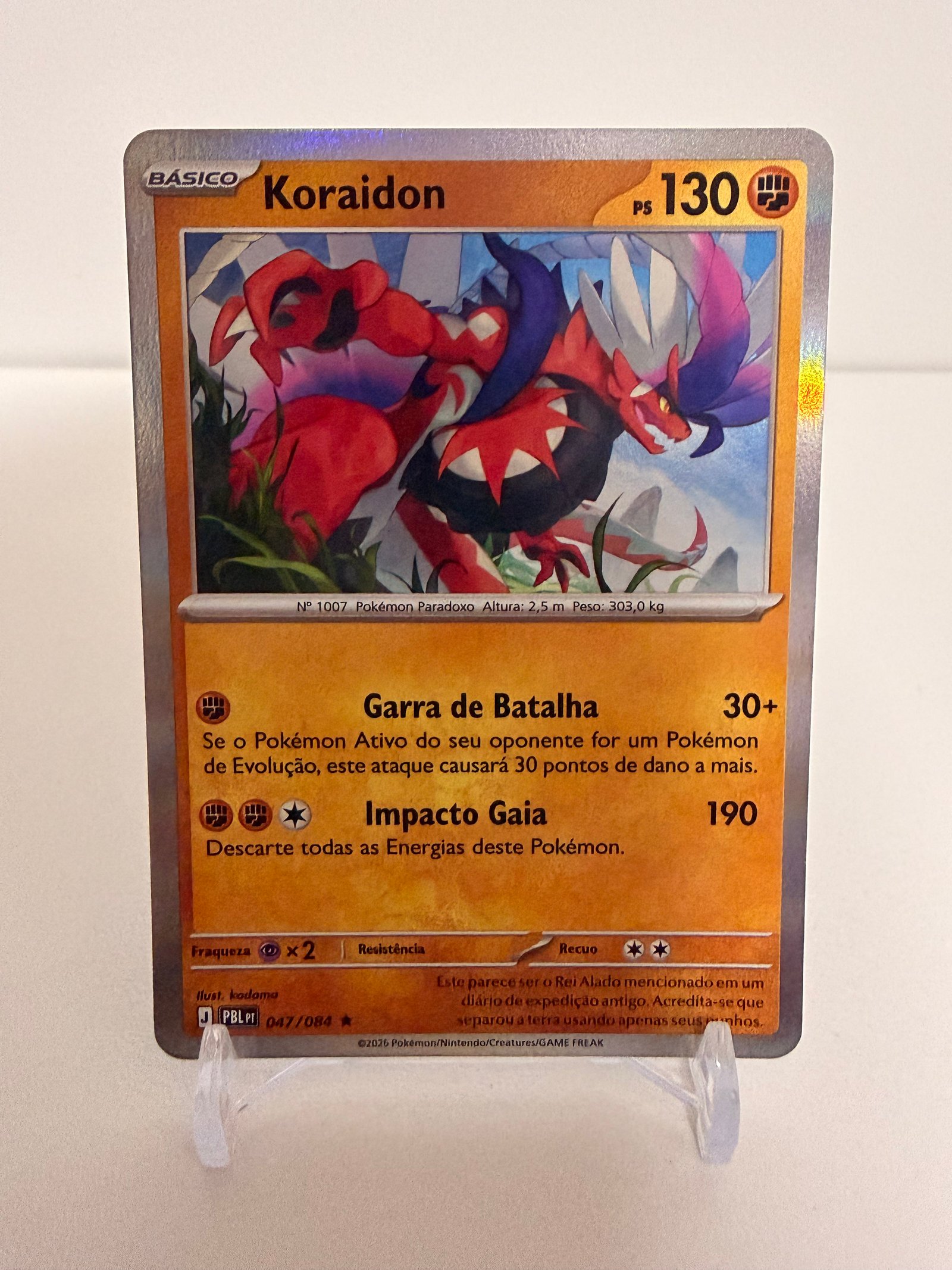 Koraidon 047/84 foil