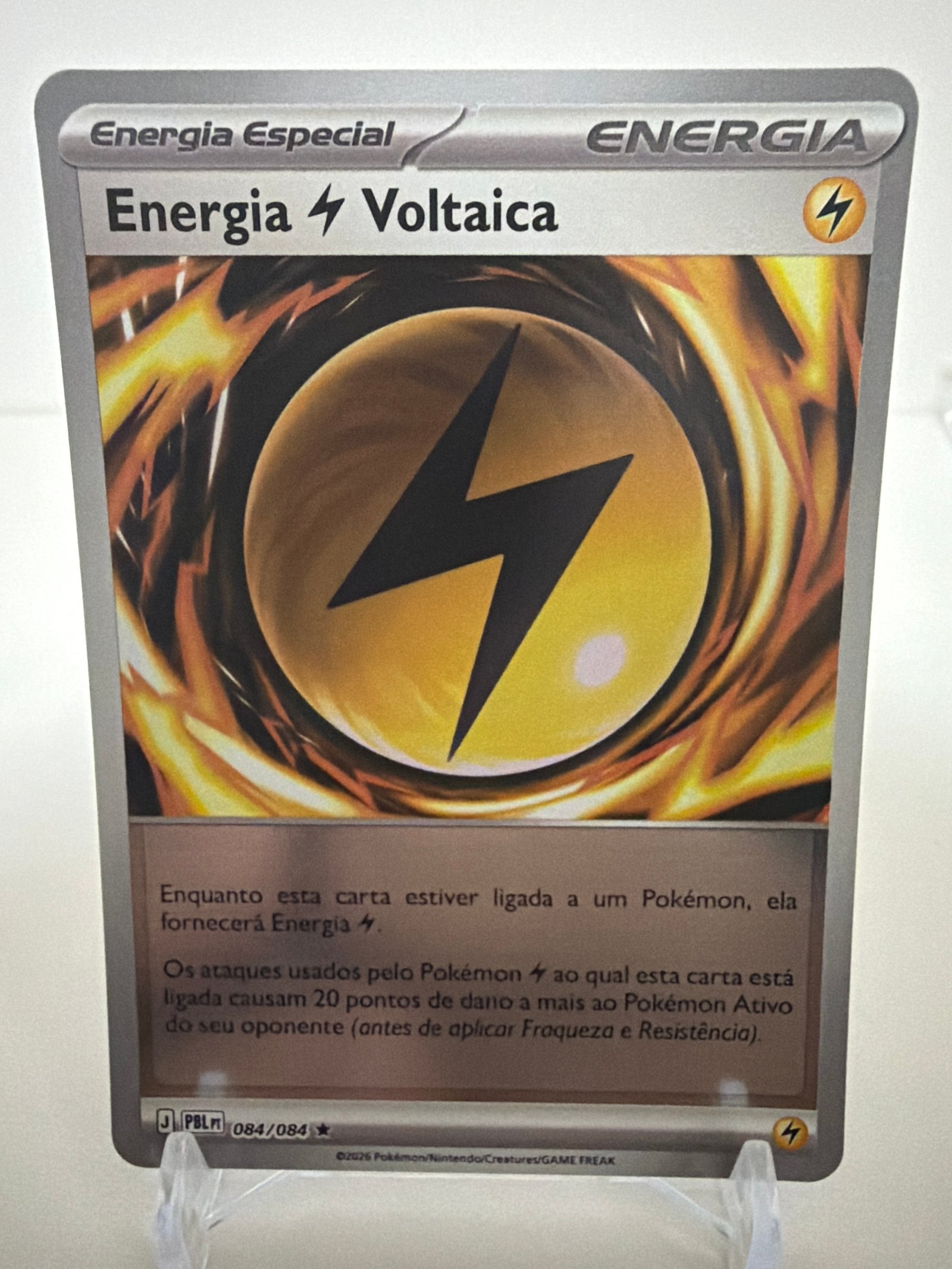 Energia voltaica 083/84 reverse foil
