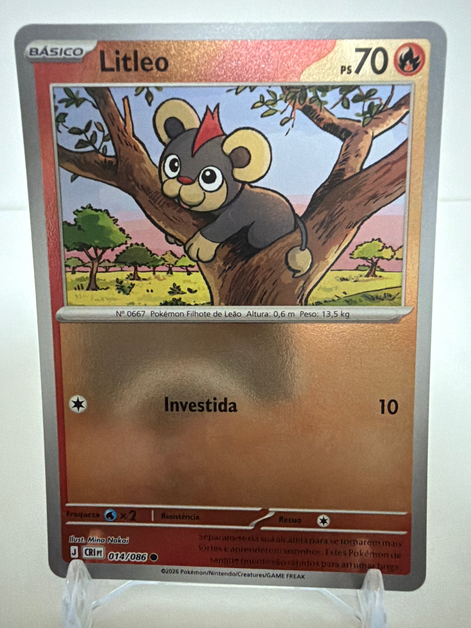 Litleo 014/86 reverse foil