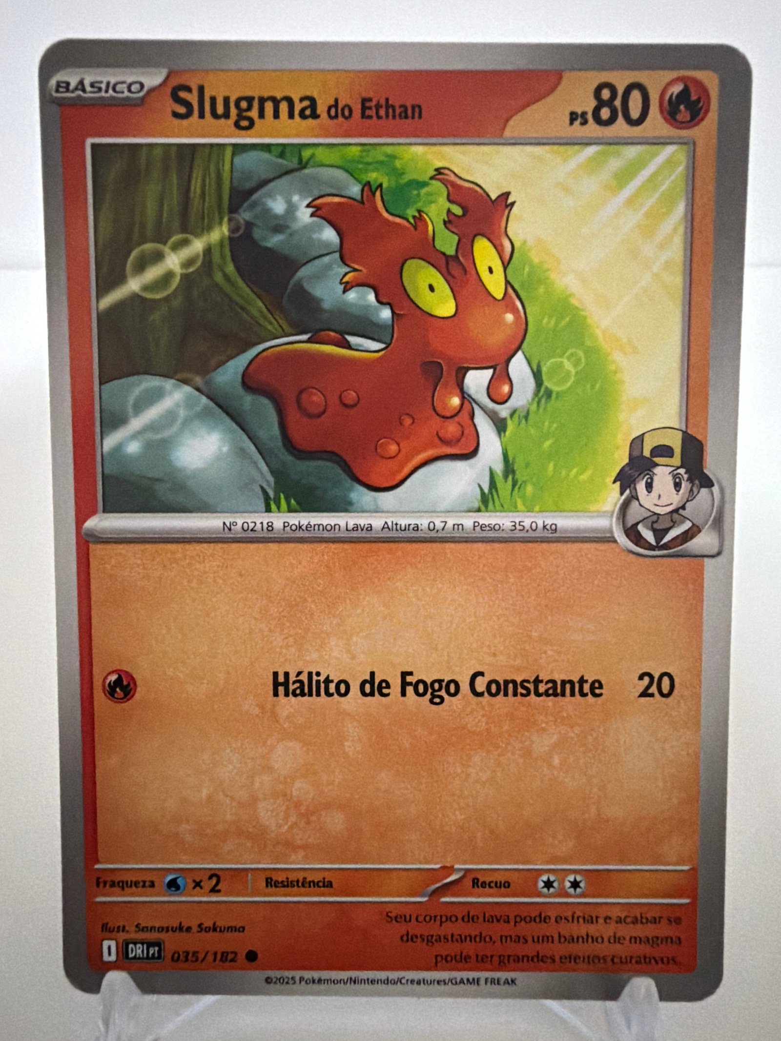 Slugma do Ethan 035/182 comum
