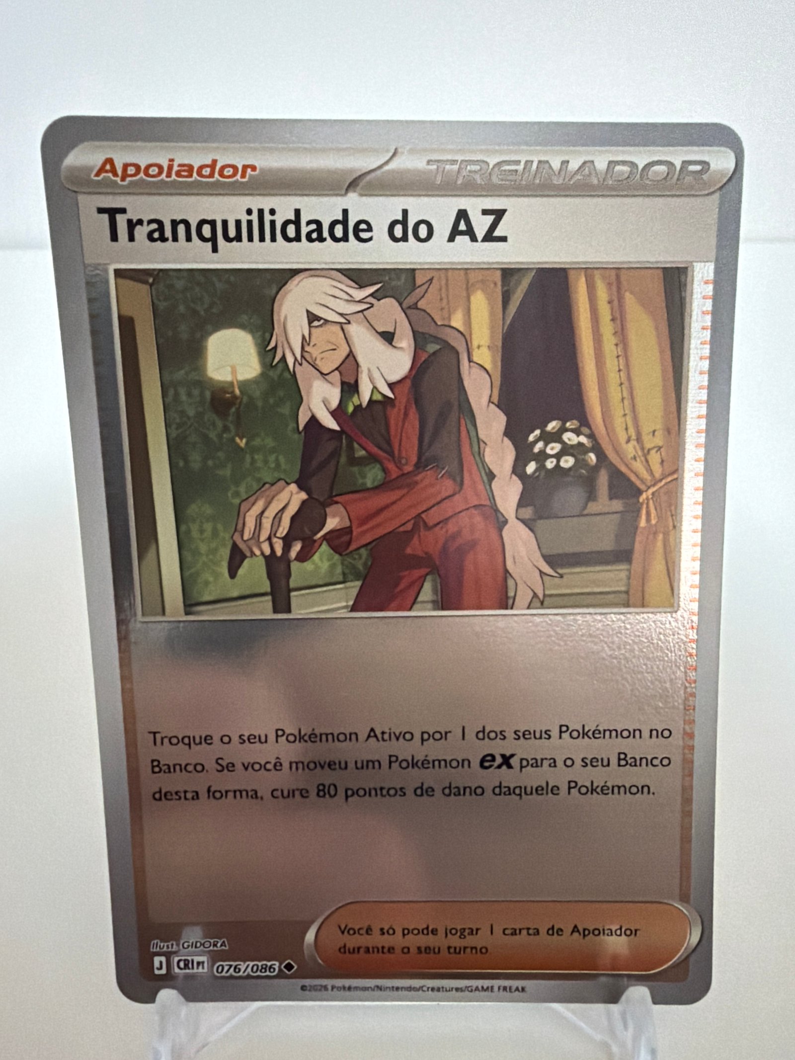 Tranquilidade do AZ 076/86 reverse foil