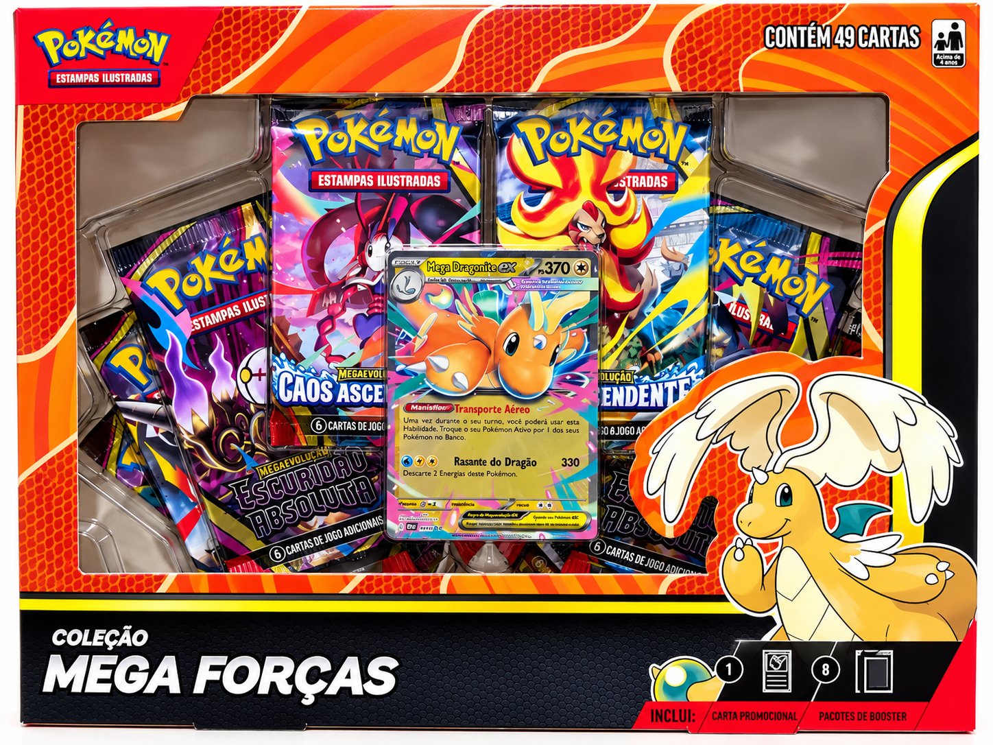 Coleção Mega Forças Mega Dragonite Ex