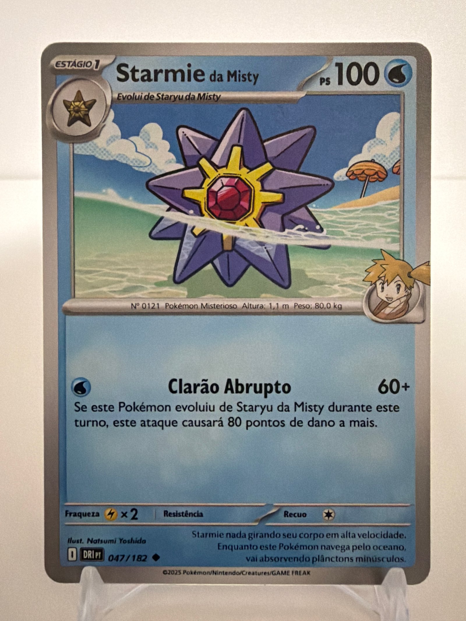 Starmie da Misty 047/182 comum