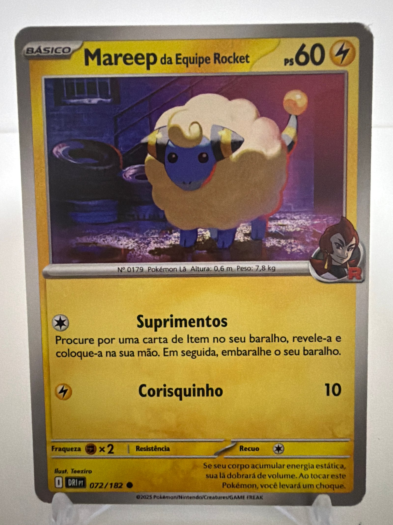 Mareep da equipe Rocket comum