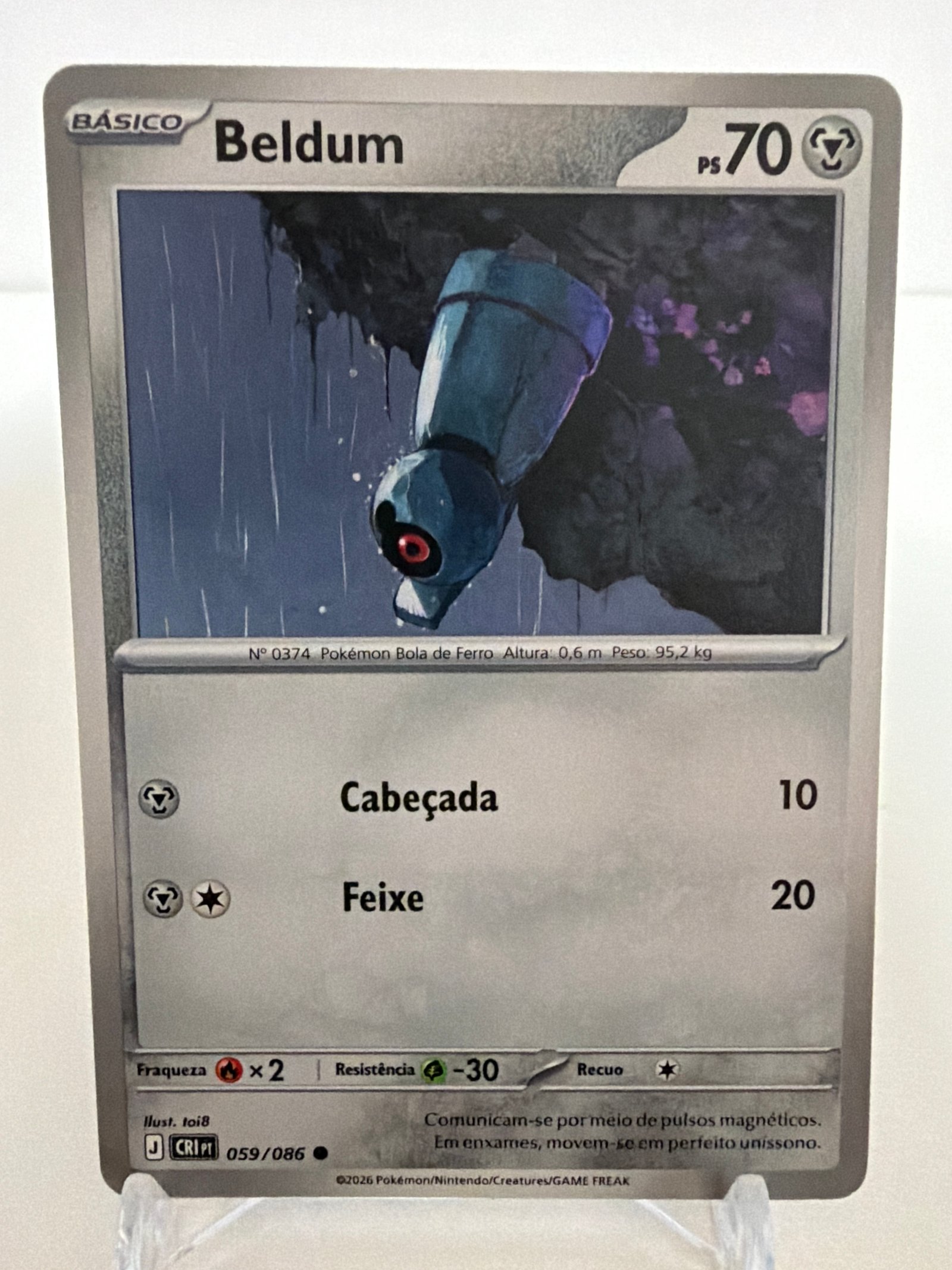 Beldum 059/86 comum