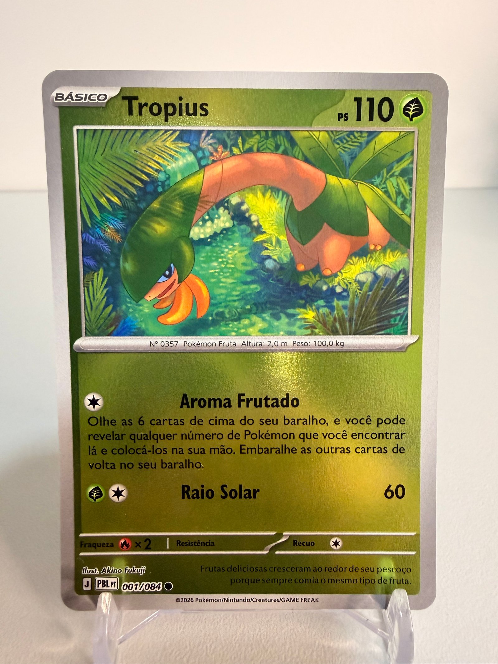 Tropica 001/84 reverse foil