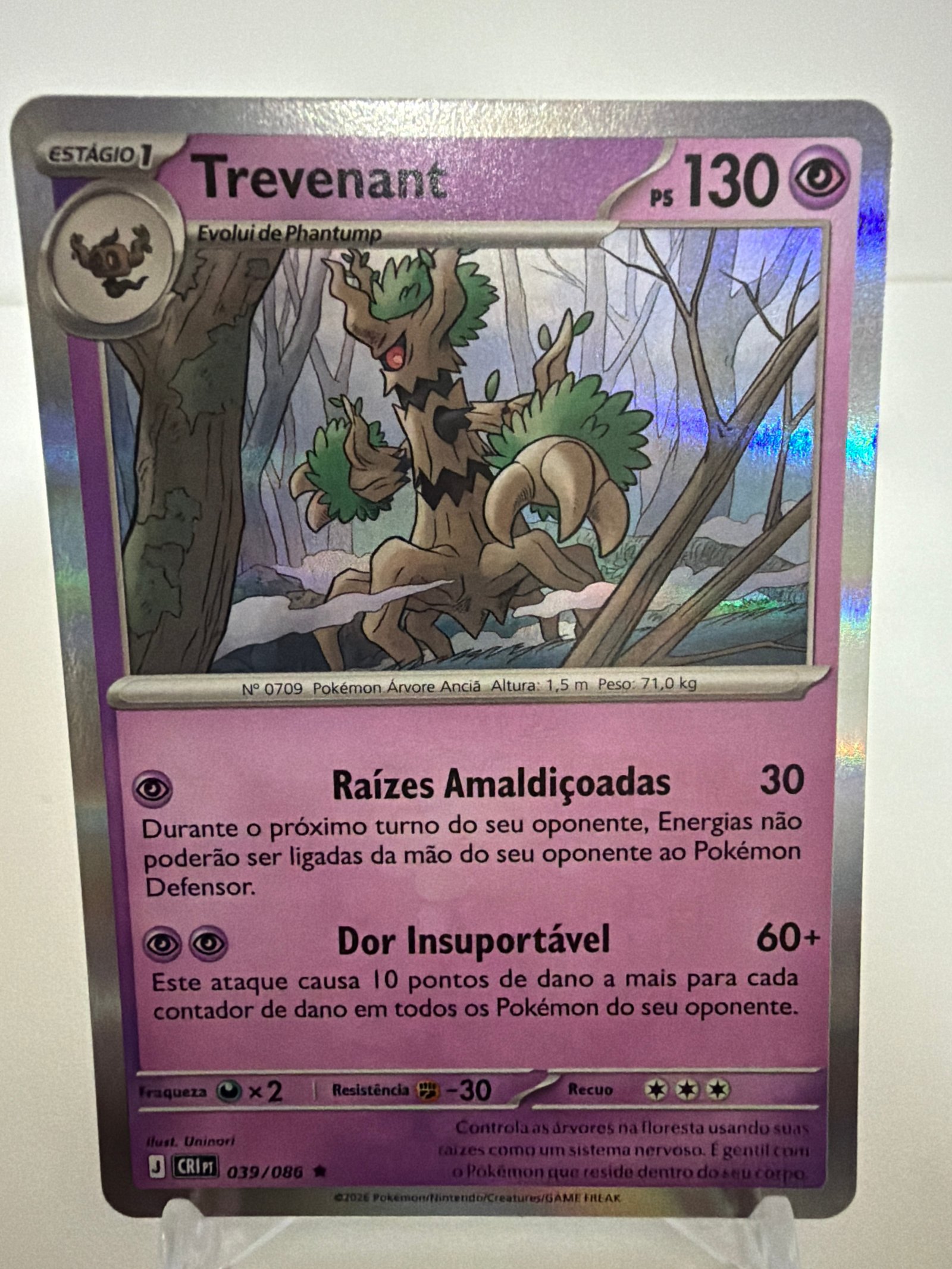 Trevenant 039/86 foil