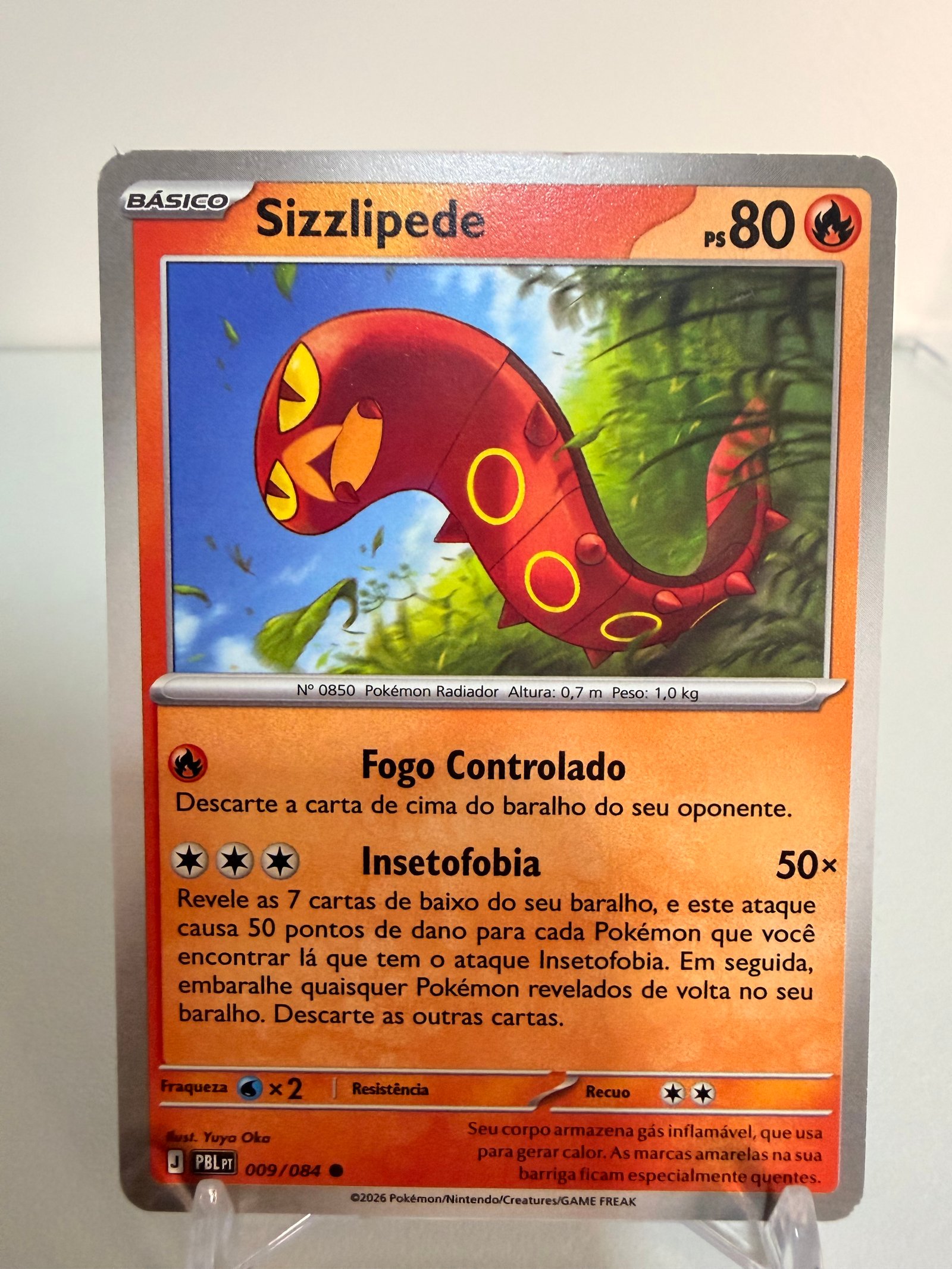 Sizzlipede 009/84 comum