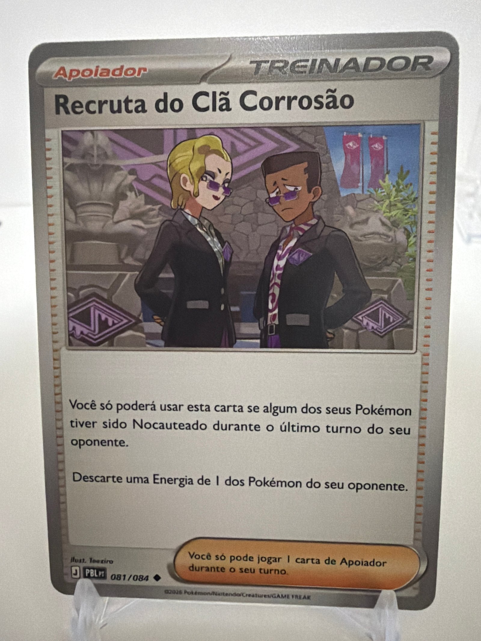 Recruta do clã corrosão 081/84 comum